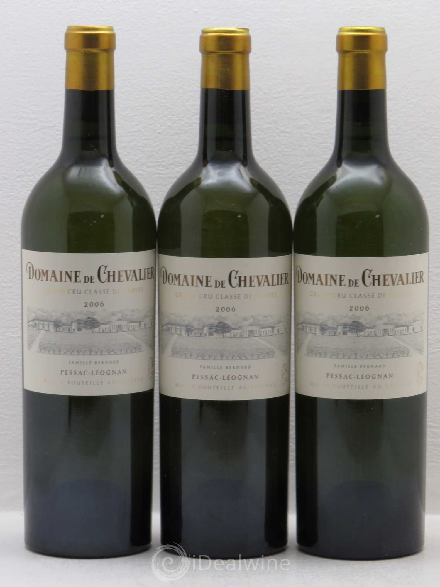 Domaine de Chevalier Cru Classé de Graves 2006 - Lot de 3 bouteilles - 0