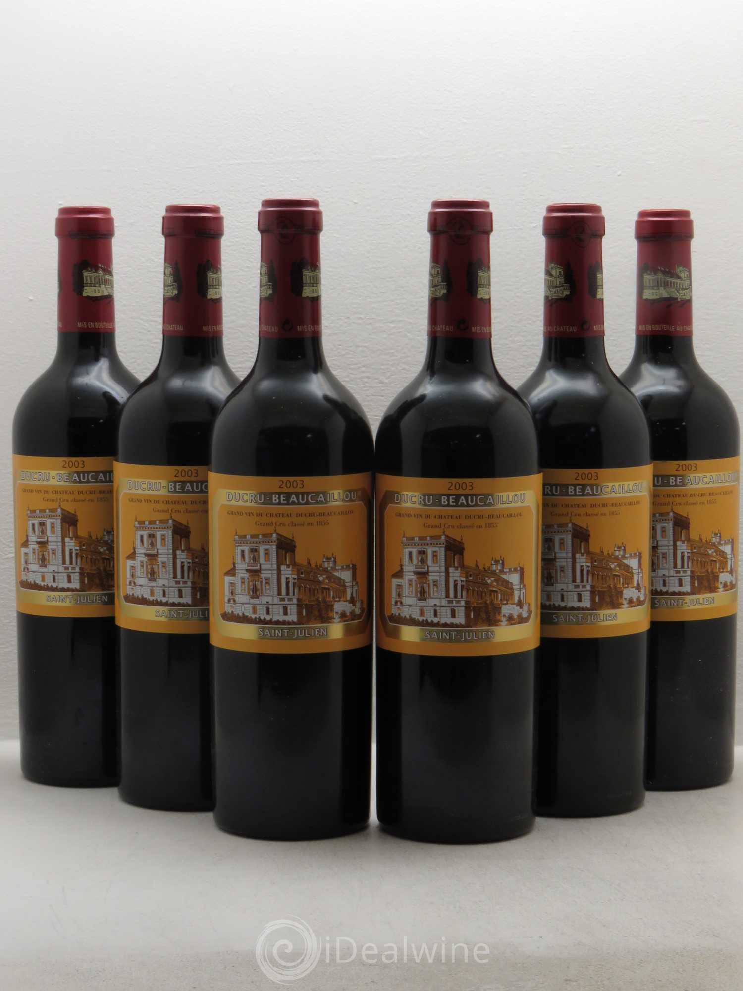 Château Ducru Beaucaillou 2ème Grand Cru Classé 2003 - Lot de 6 bouteilles - 0
