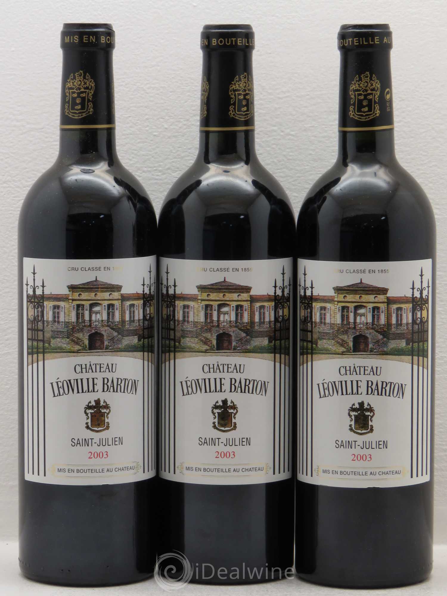 Château Léoville Barton 2ème Grand Cru Classé 2003 - Lot de 6 bouteilles - 2