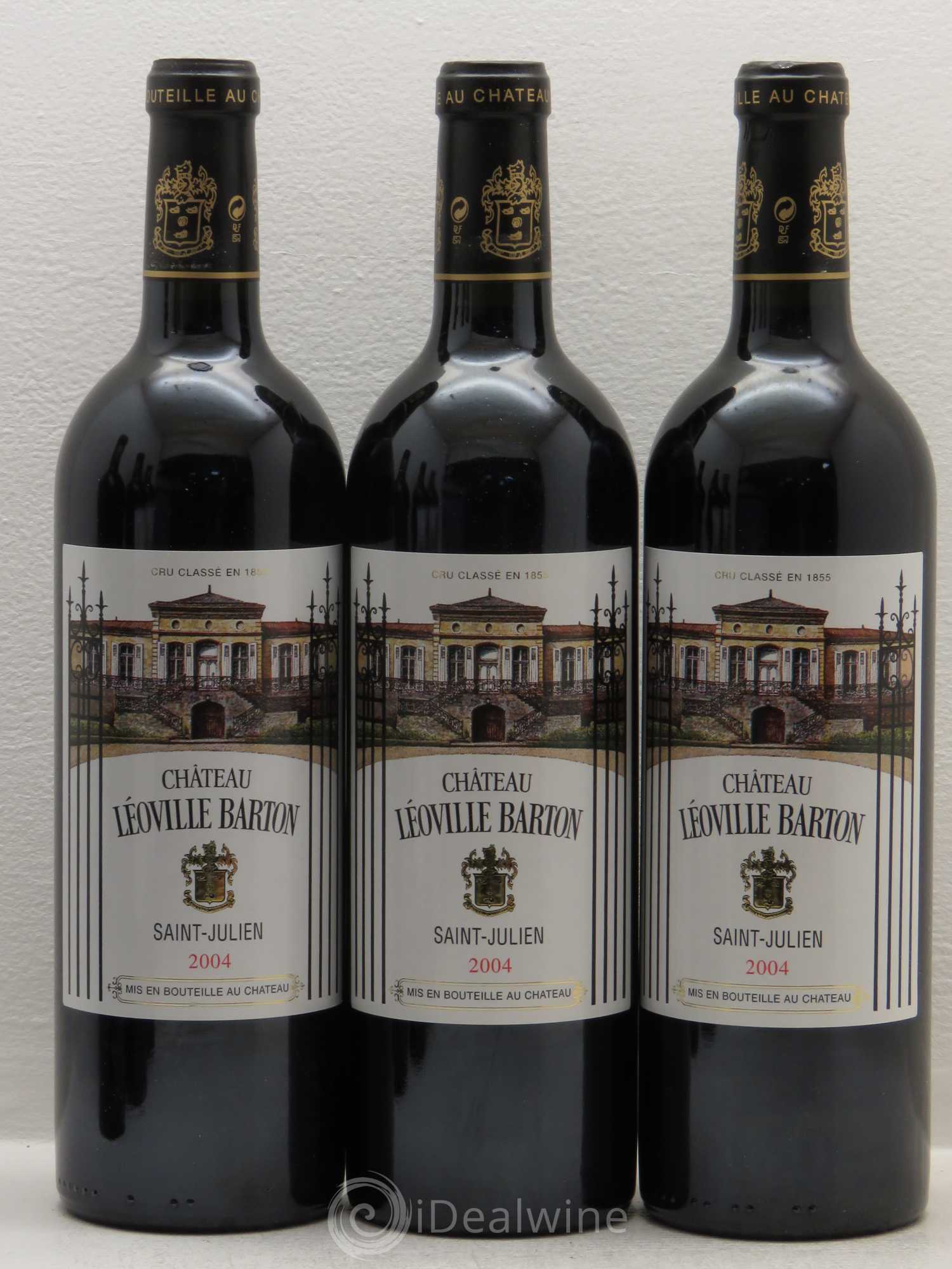 Château Léoville Barton 2ème Grand Cru Classé 2004 - Lot de 6 bouteilles - 1