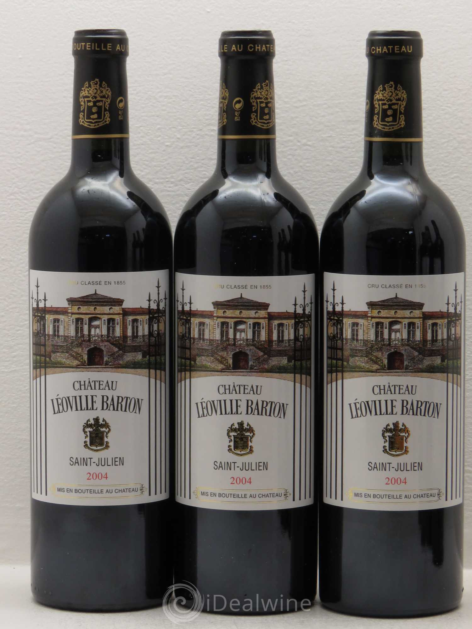 Château Léoville Barton 2ème Grand Cru Classé 2004 - Lot de 6 bouteilles - 2