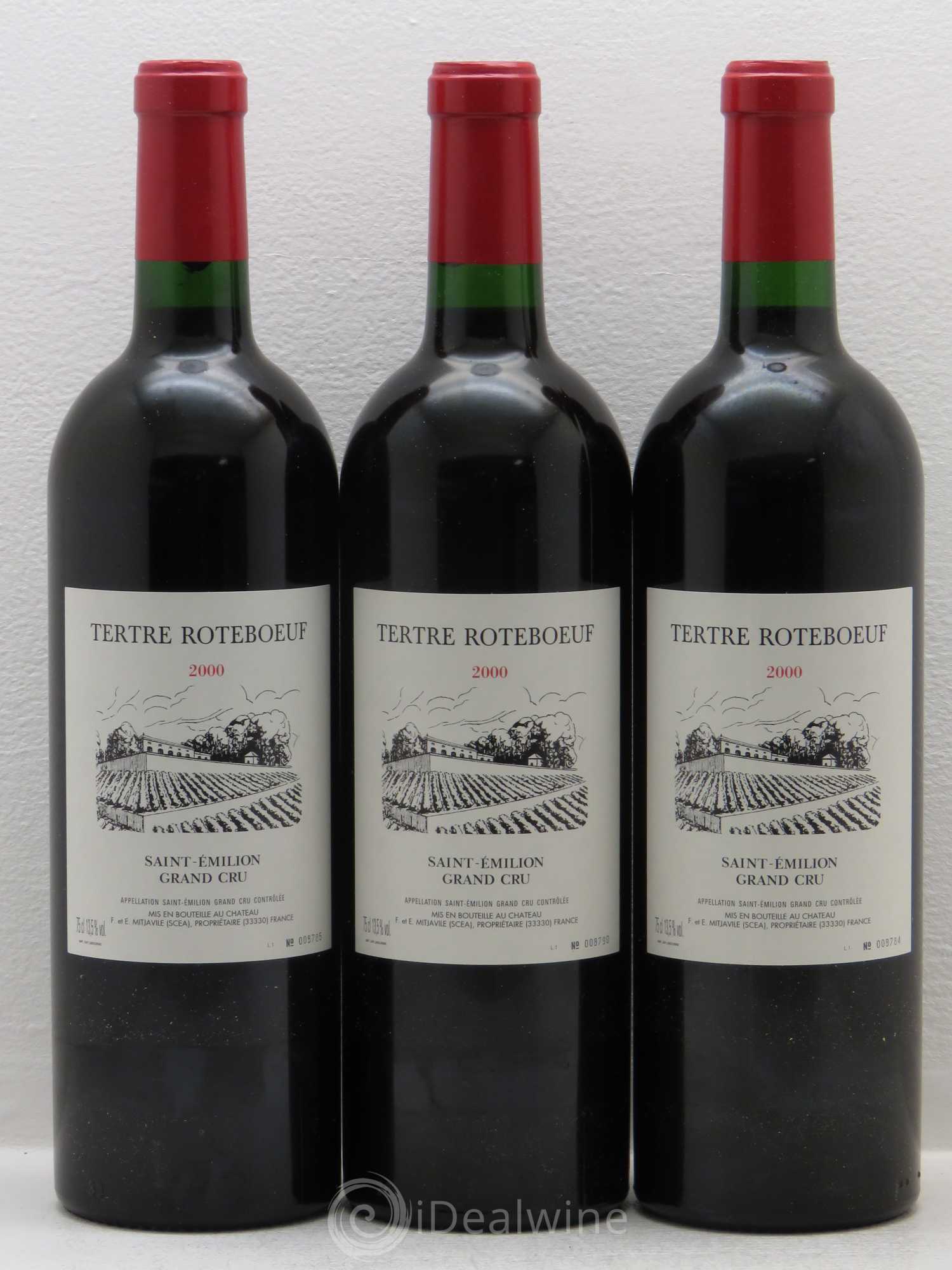 Château Tertre Roteboeuf 2000 - Lot de 6 bouteilles - 2