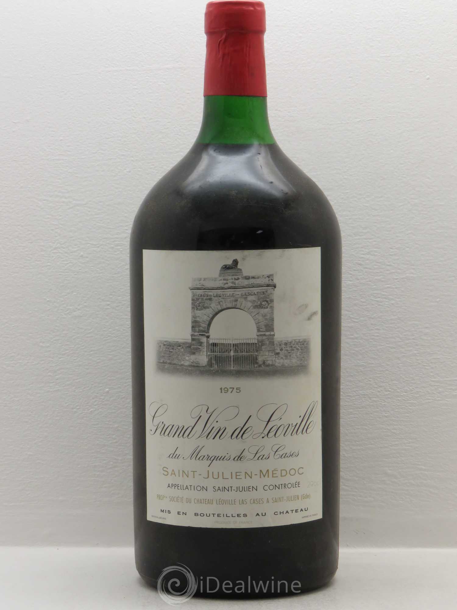 Château Léoville Las Cases 2ème Grand Cru Classé 1975 - Lot de 1 double magnum - 0