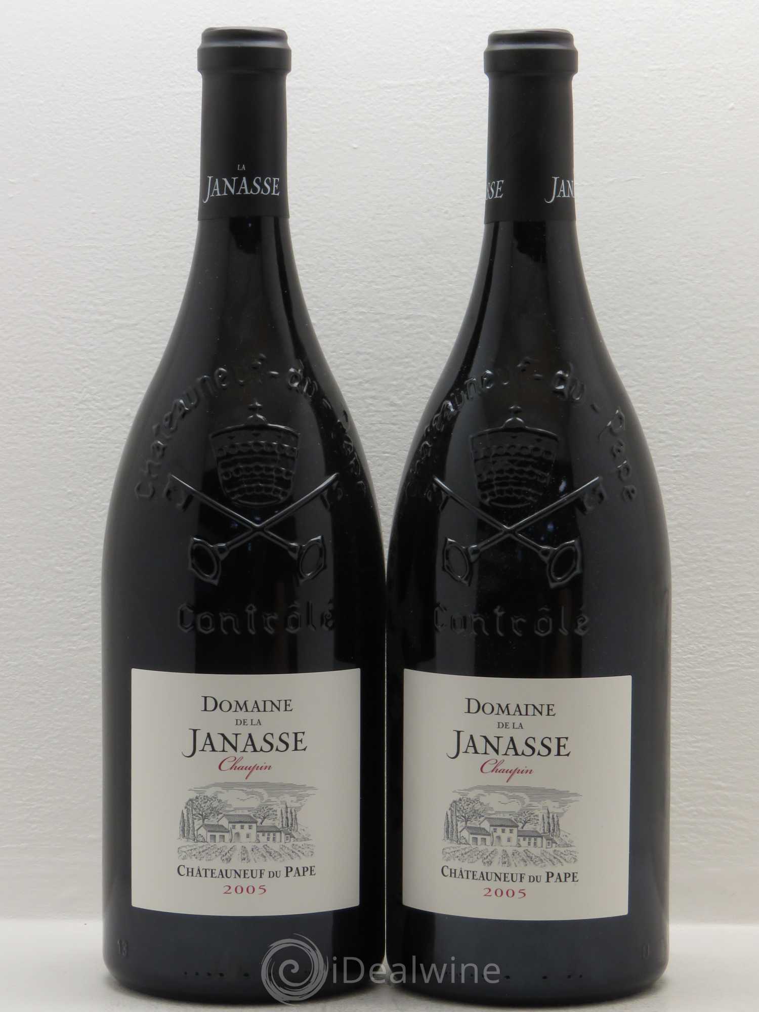 Châteauneuf-du-Pape Cuvée Chaupin La Janasse (Domaine de) 2005 - Lot de 2 magnums - 0