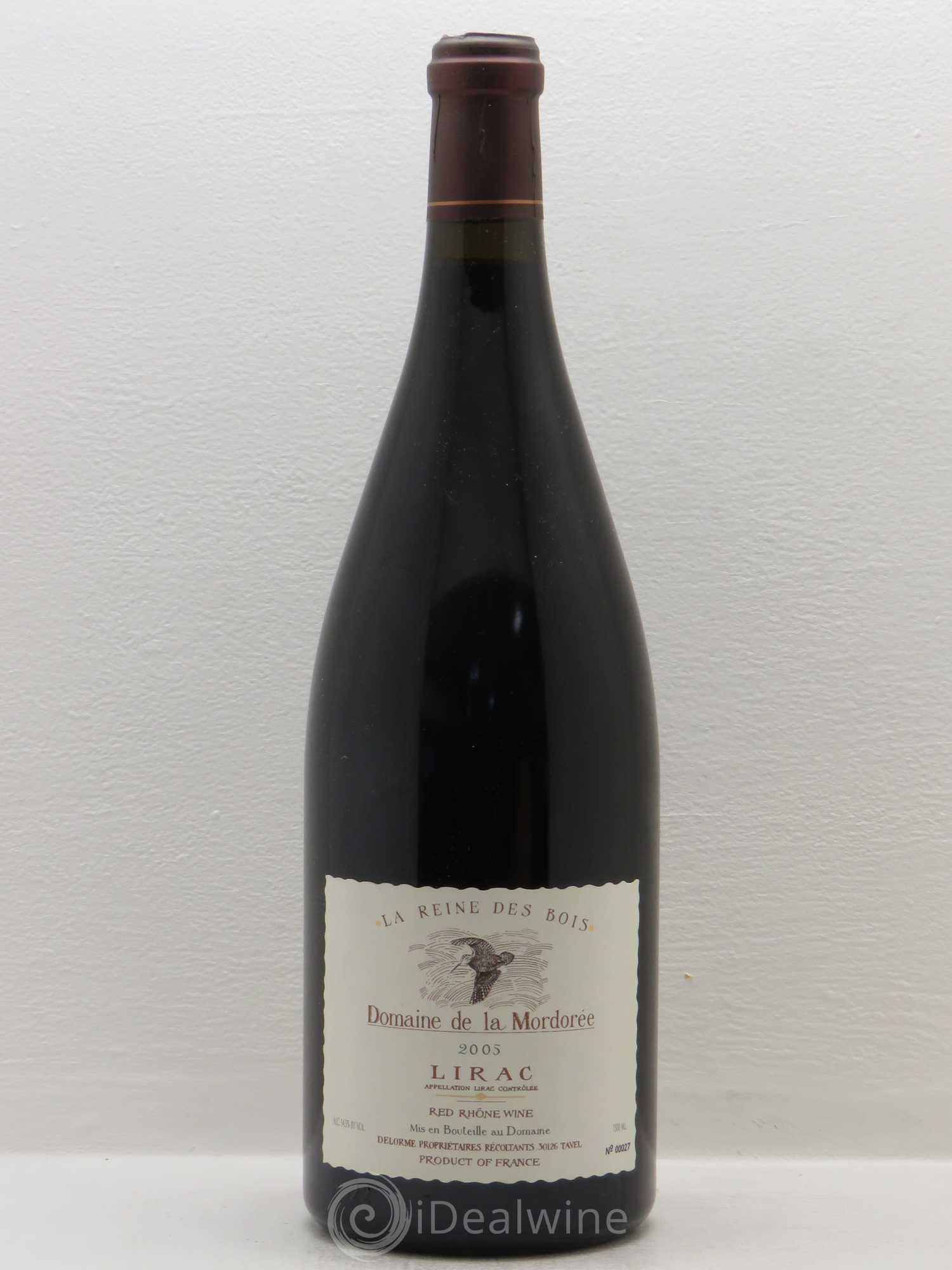 Lirac Cuvée Reine des Bois La Mordorée (Domaine de) 2005 - Lot de 1 magnum - 0