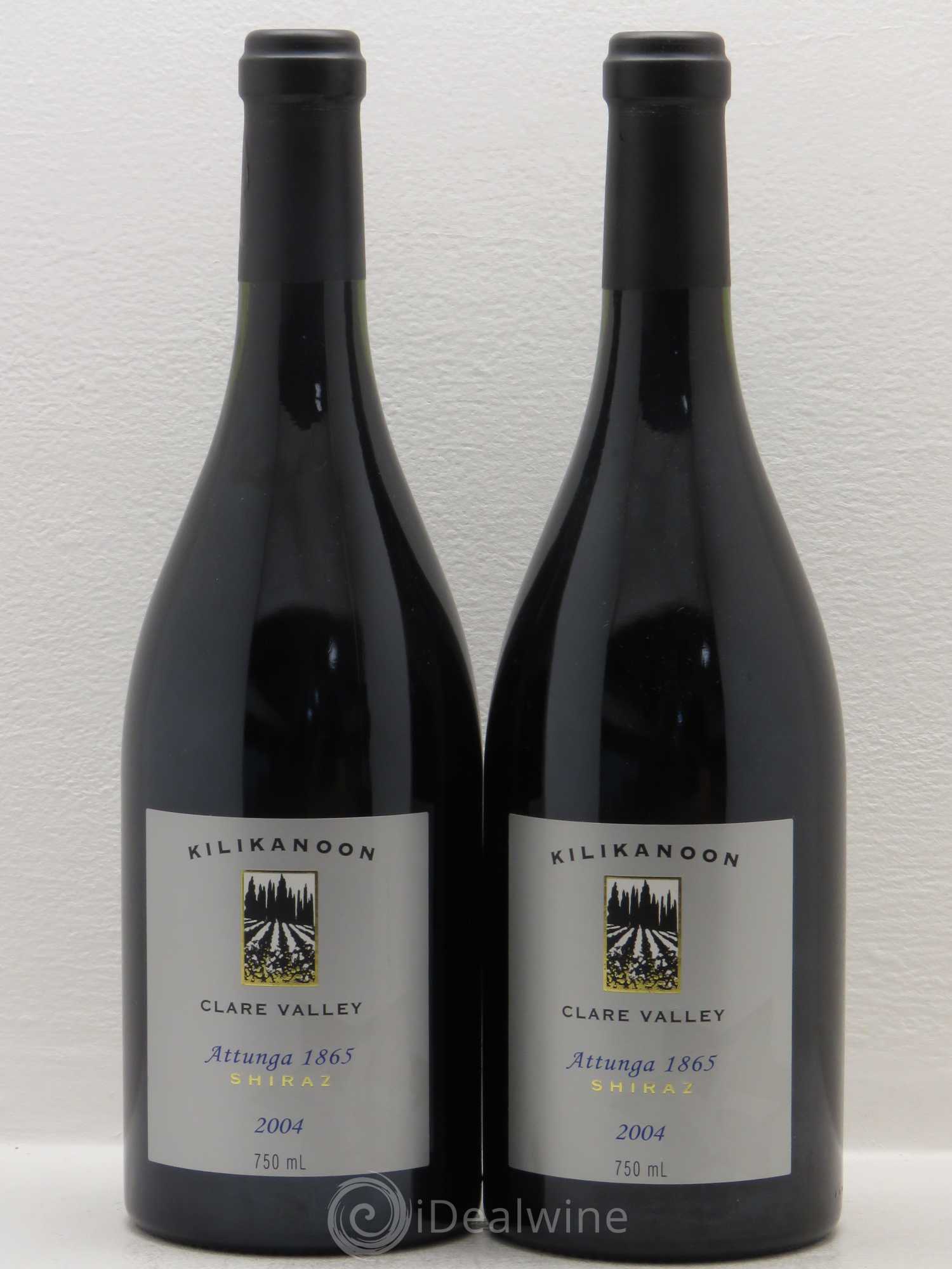 Australie Kilikanoon Clare Valley Attunga 1865 2004 - Posten von 2 Flaschen - 0