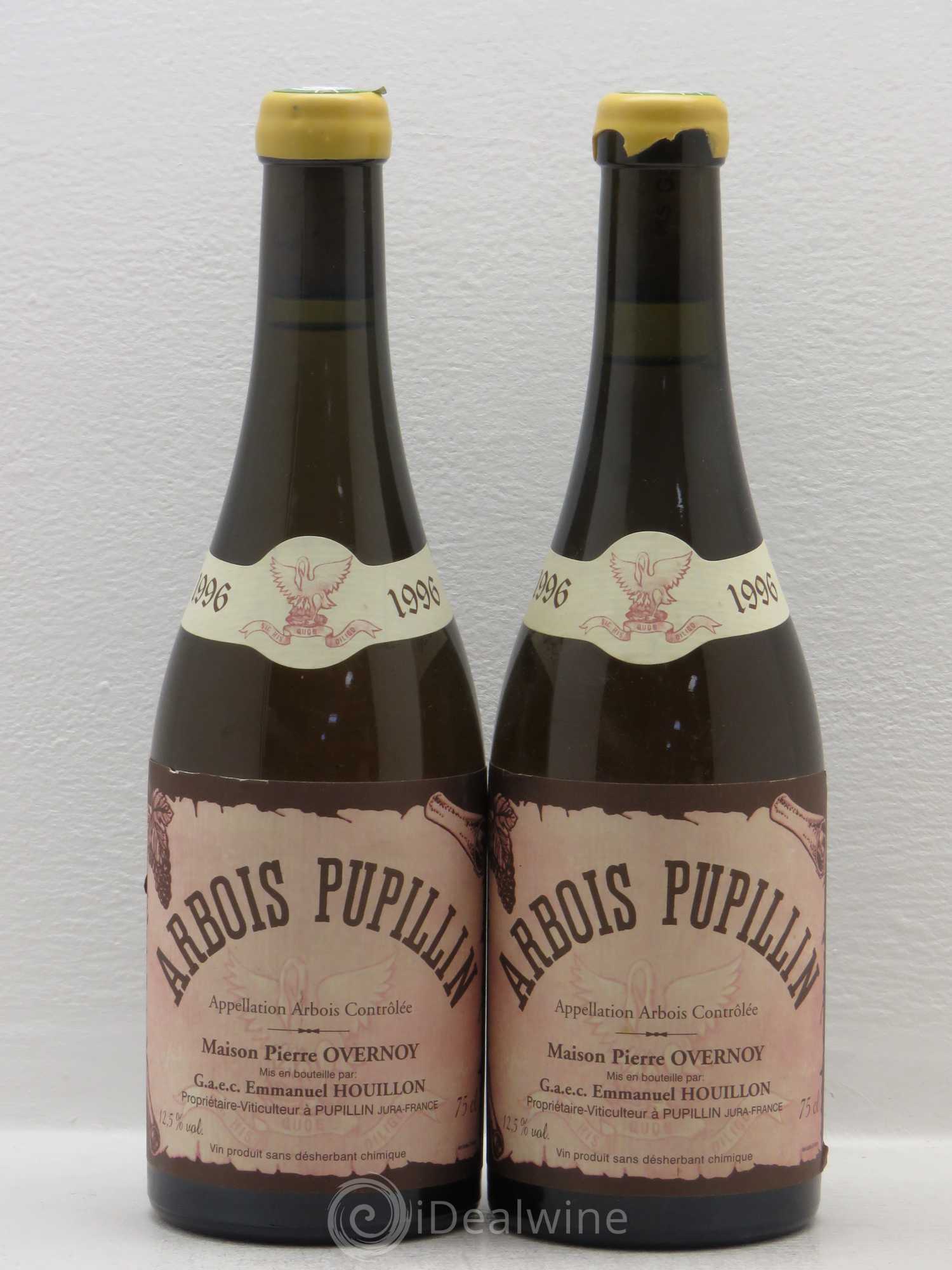 Arbois-Pupillin Savagnin (cire jaune) Overnoy-Houillon (Domaine) Savagnin 1996 - Lot de 2 bouteilles - 0