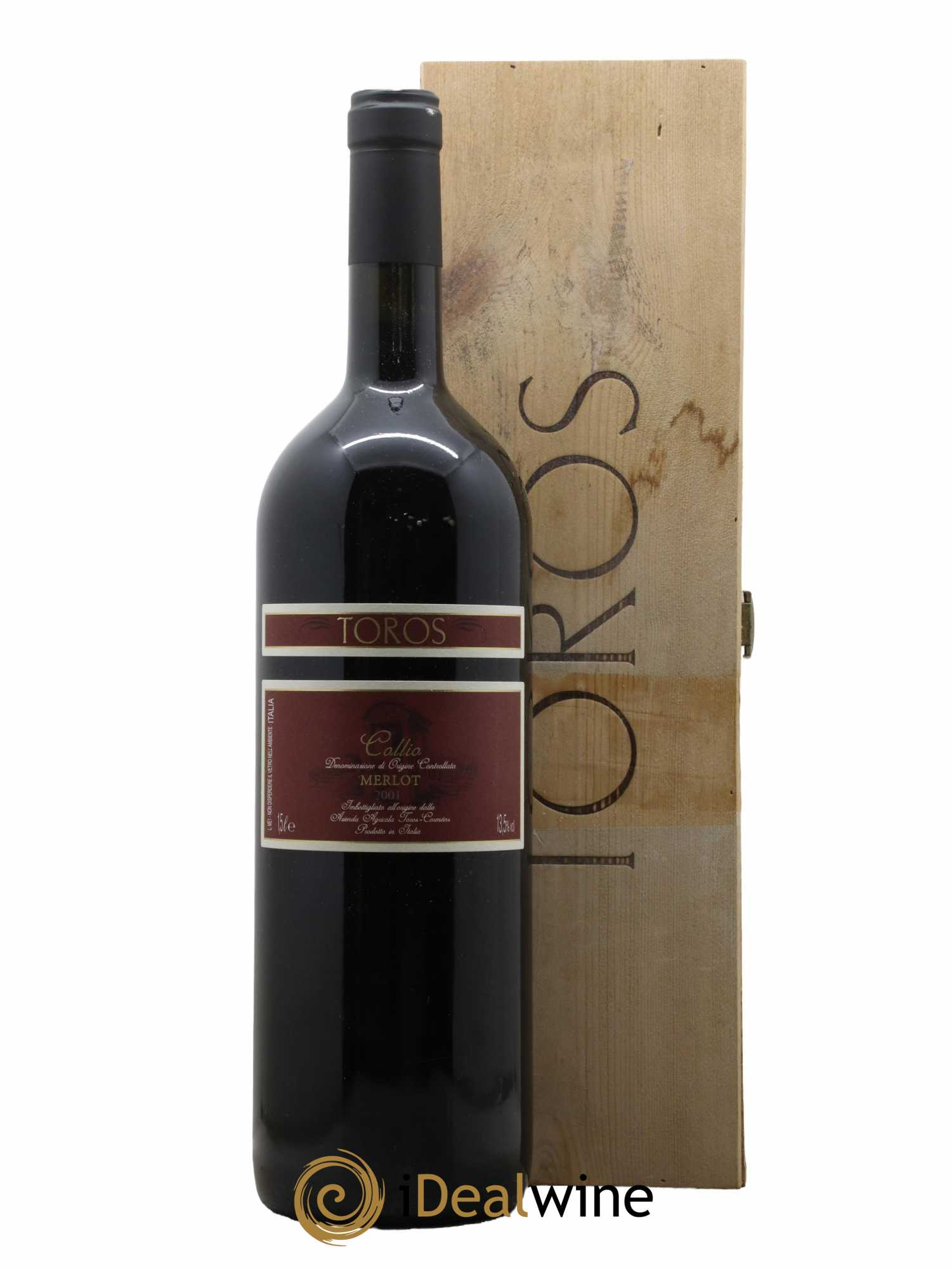Italie Collio Merlot Selezione Toros 2001 - Lot de 1 magnum - 0