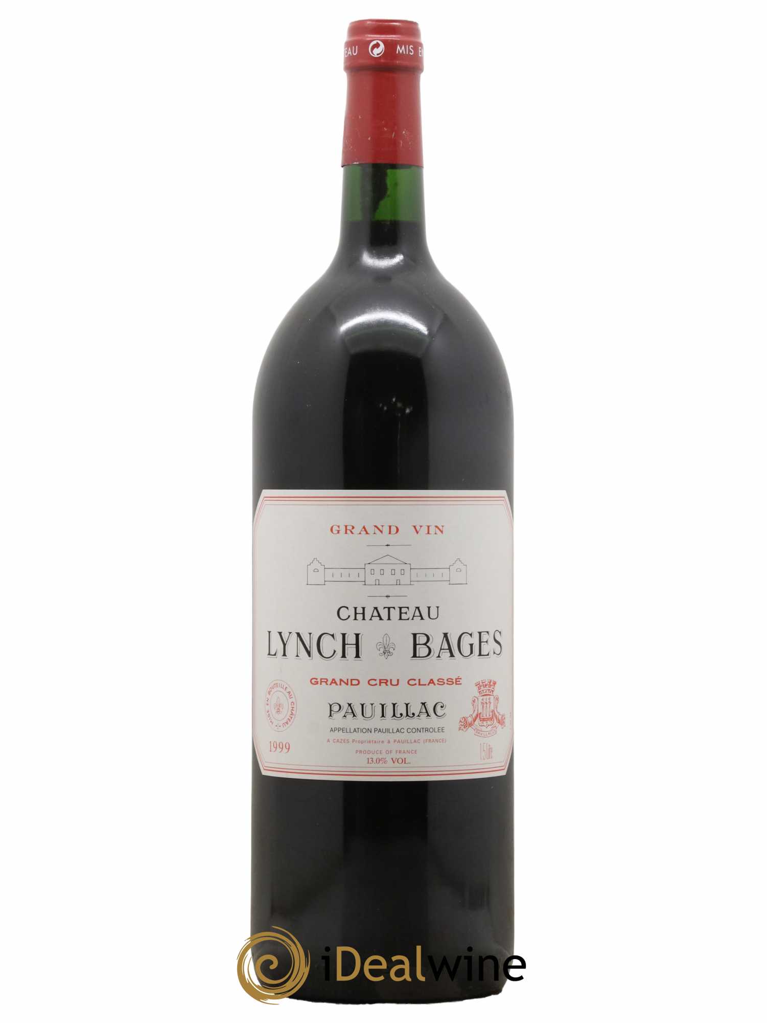 Château Lynch Bages 5ème Grand Cru Classé 1999 - Lot de 1 magnum - 0