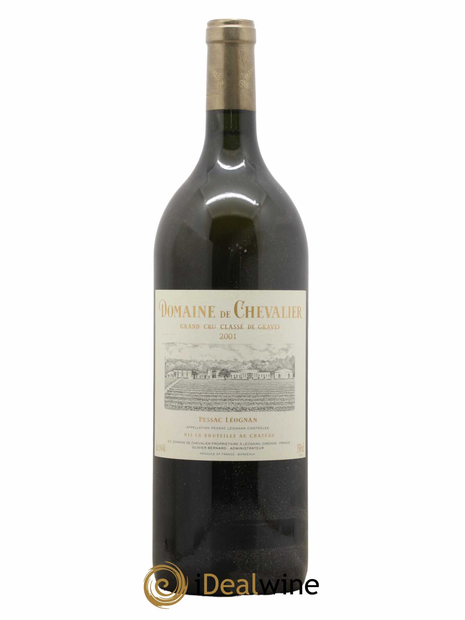 Domaine de Chevalier Cru Classé de Graves 2001 - Lot de 1 magnum - 0
