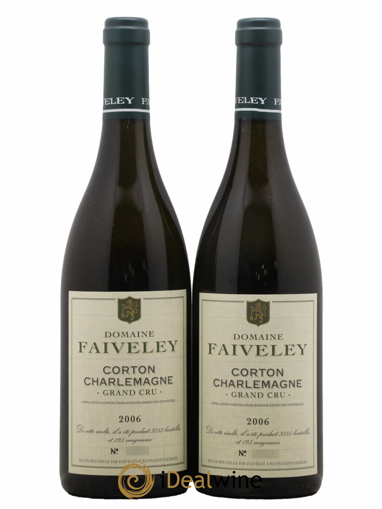 Corton-Charlemagne Grand Cru Faiveley 2006 - Lot de 2 bouteilles - 0