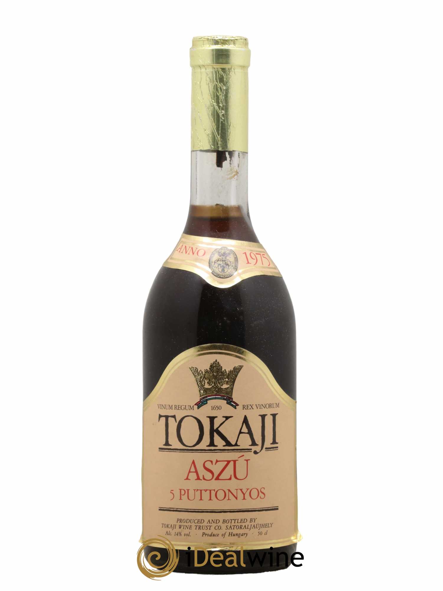 Tokaji 5 Puttonyos Wine Trust 50cl 1975 - Lotto di 1 bottiglia - 0