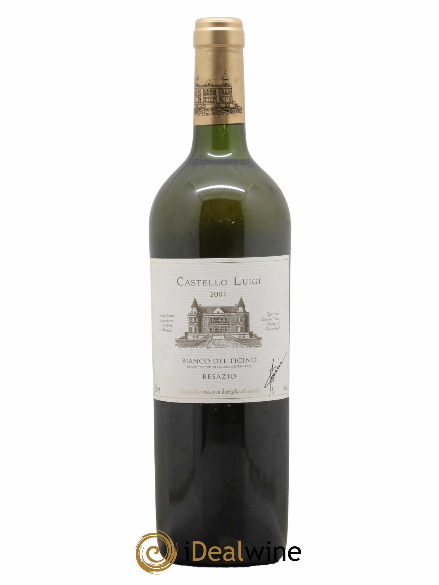 Ticino DOC Castello Luigi 2001 - Lot de 1 bouteille - 0