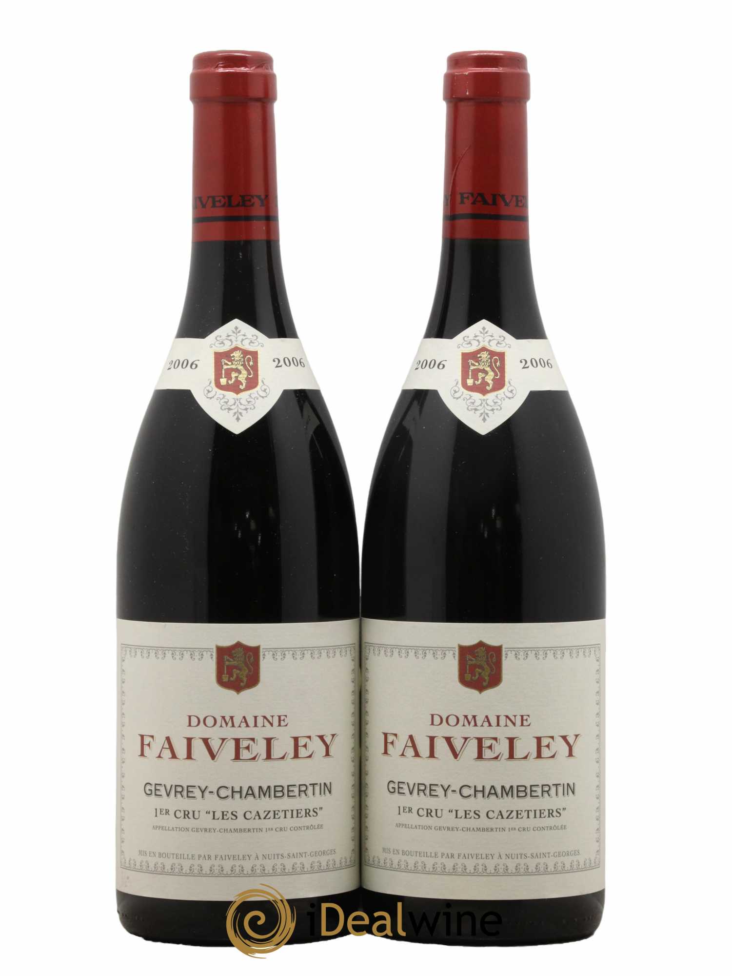 Gevrey-Chambertin 1er Cru Les Cazetiers Faiveley 2006 - Lot de 2 bouteilles - 0