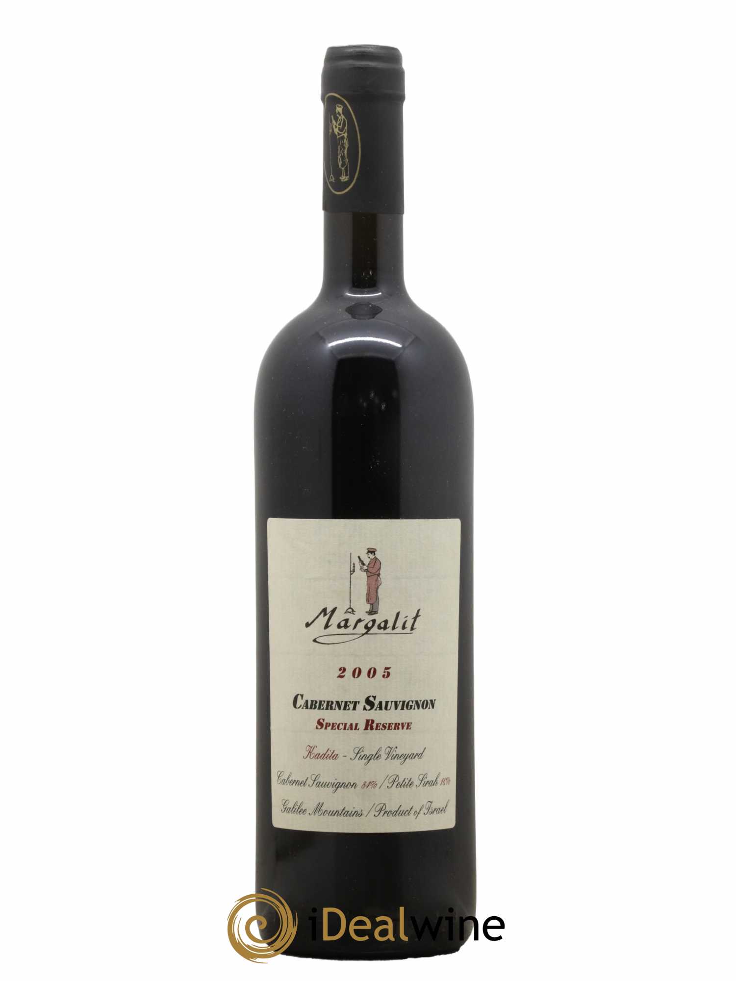 Israël Cabernet Sauvignon Spéciale Reserve Margalit 2005 - Lot de 1 bouteille - 0