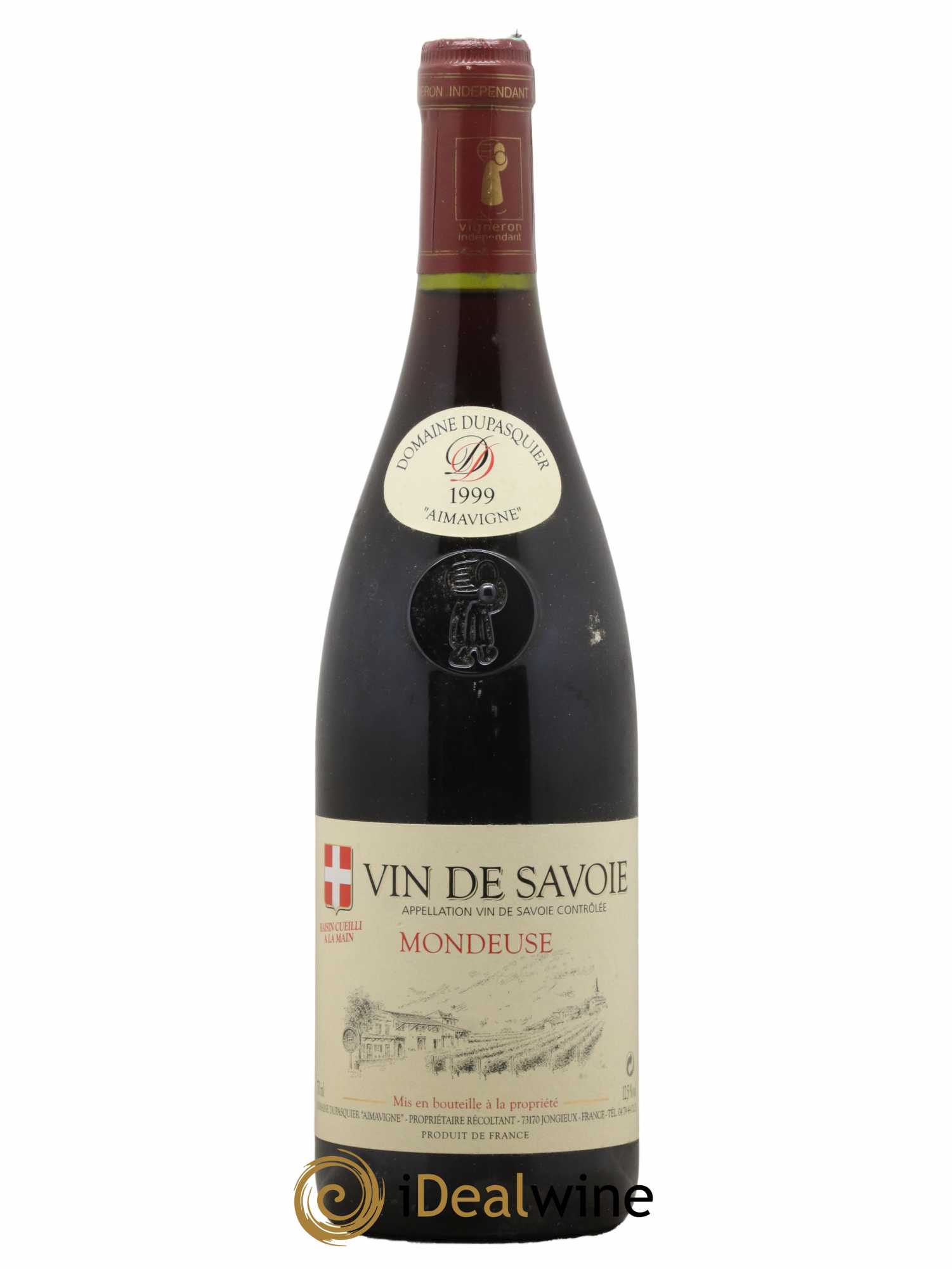 Vin de Savoie Mondeuse Domaine Dupasquier 1999 - Lot de 1 bouteille - 0