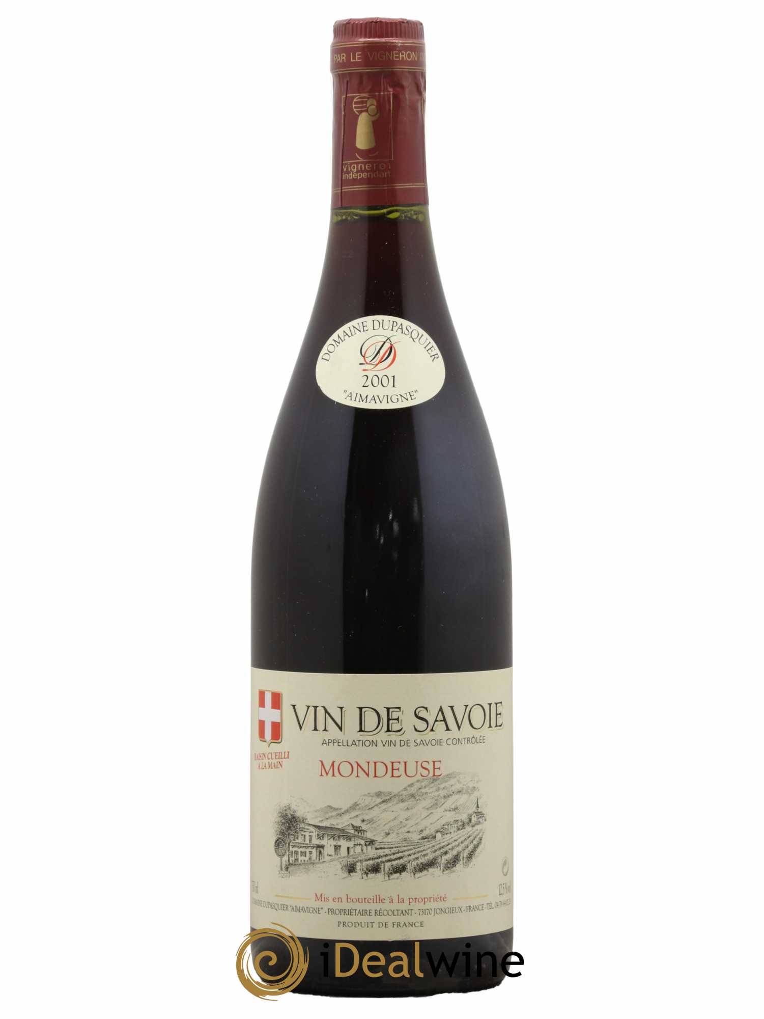 Vin de Savoie Mondeuse Domaine Dupasquier 2001 - Lot de 1 bouteille - 0