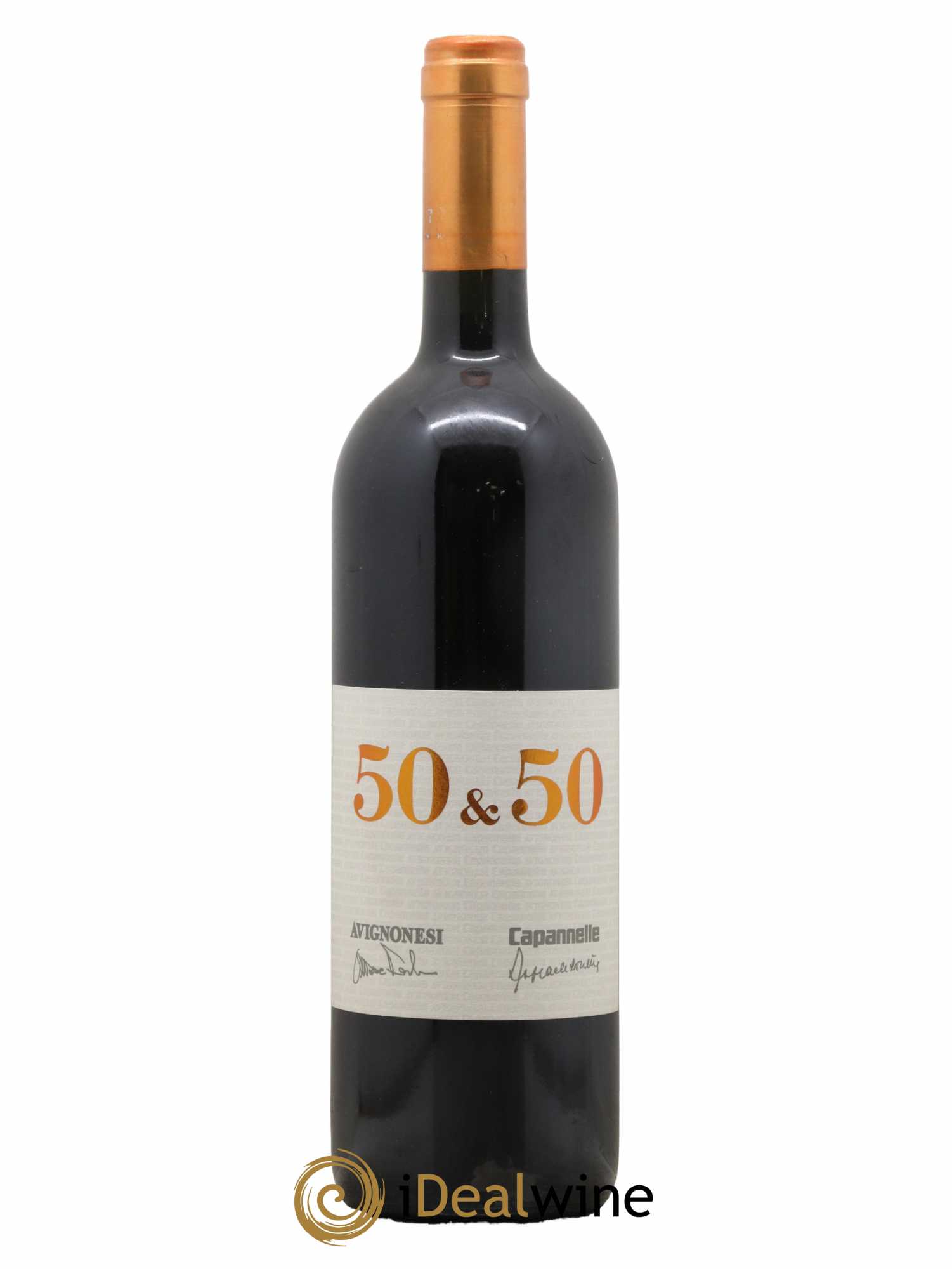Italie 50 et 50 Avignonesi Capannelle 2000 - Lot de 1 bouteille - 0