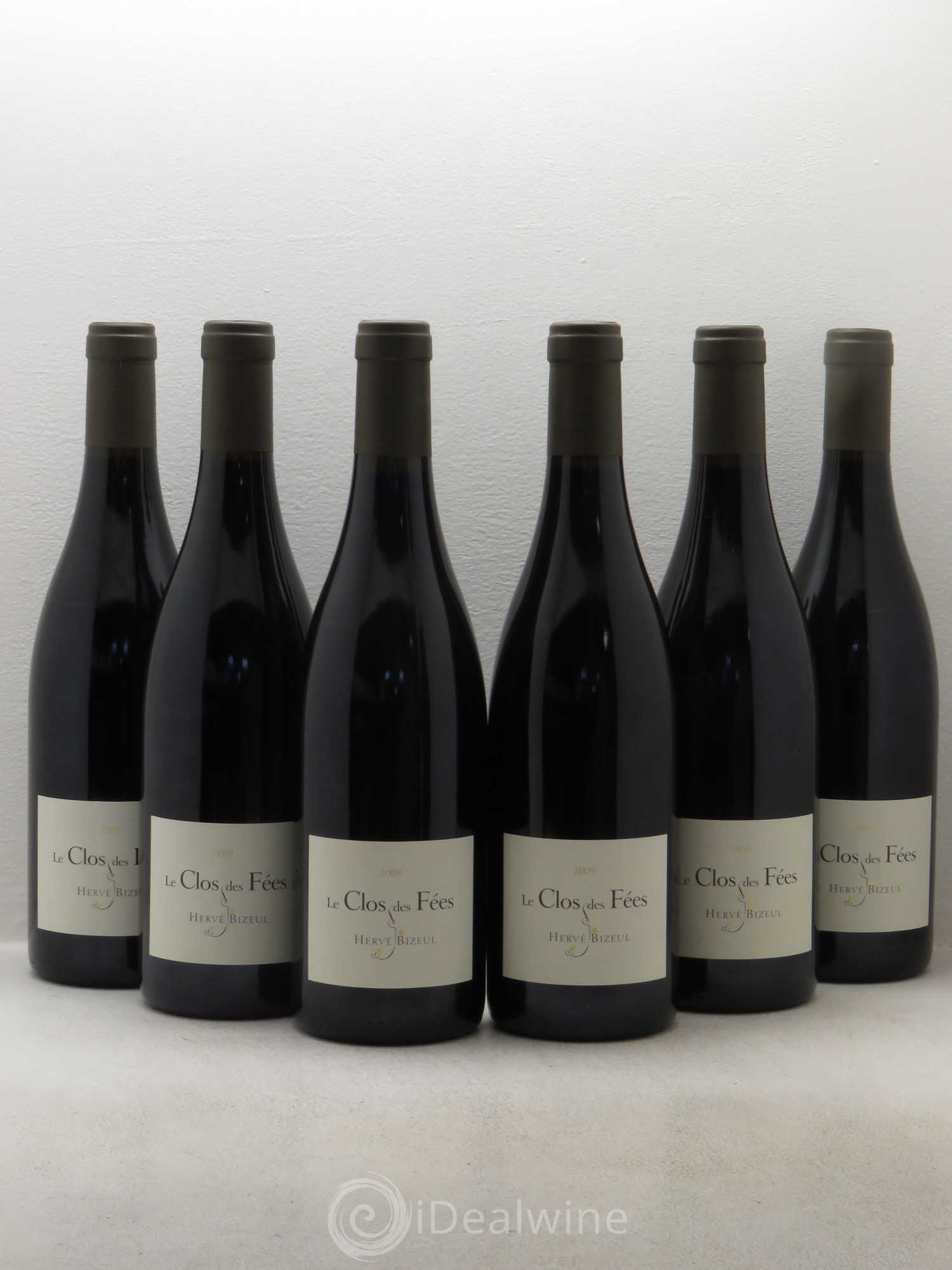 Côtes du Roussillon Villages Clos des Fées Hervé Bizeul Côtes du Roussillon villages 2009 - Lot de 6 bouteilles - 0