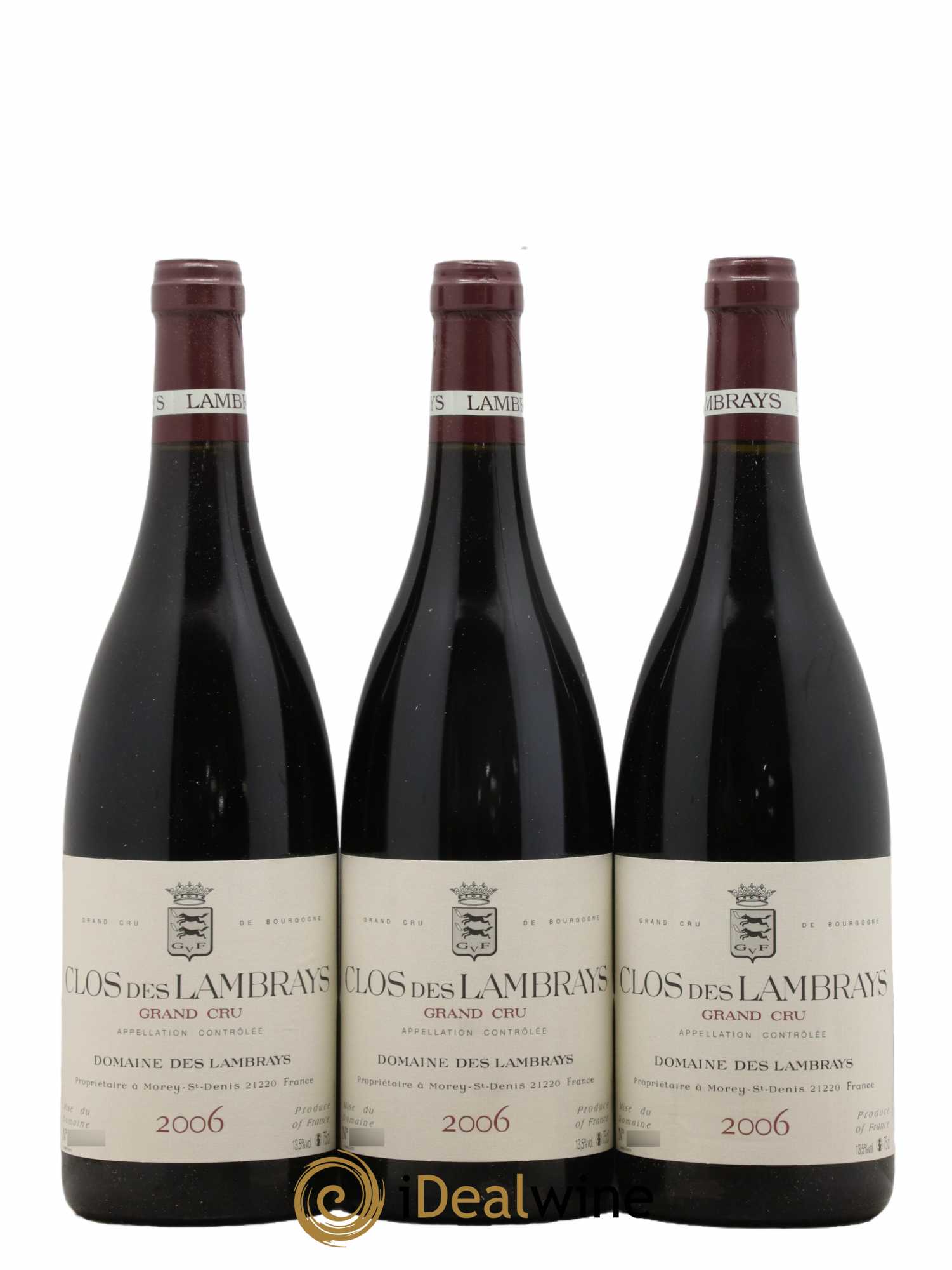 Clos des Lambrays Grand Cru Domaine des Lambrays 2006 - Lot de 6 bouteilles - 1