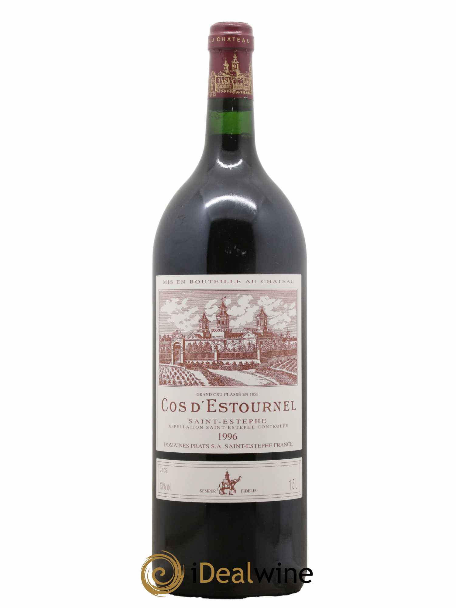 Cos d'Estournel 2ème Grand Cru Classé 1996 - Lot de 1 magnum - 0