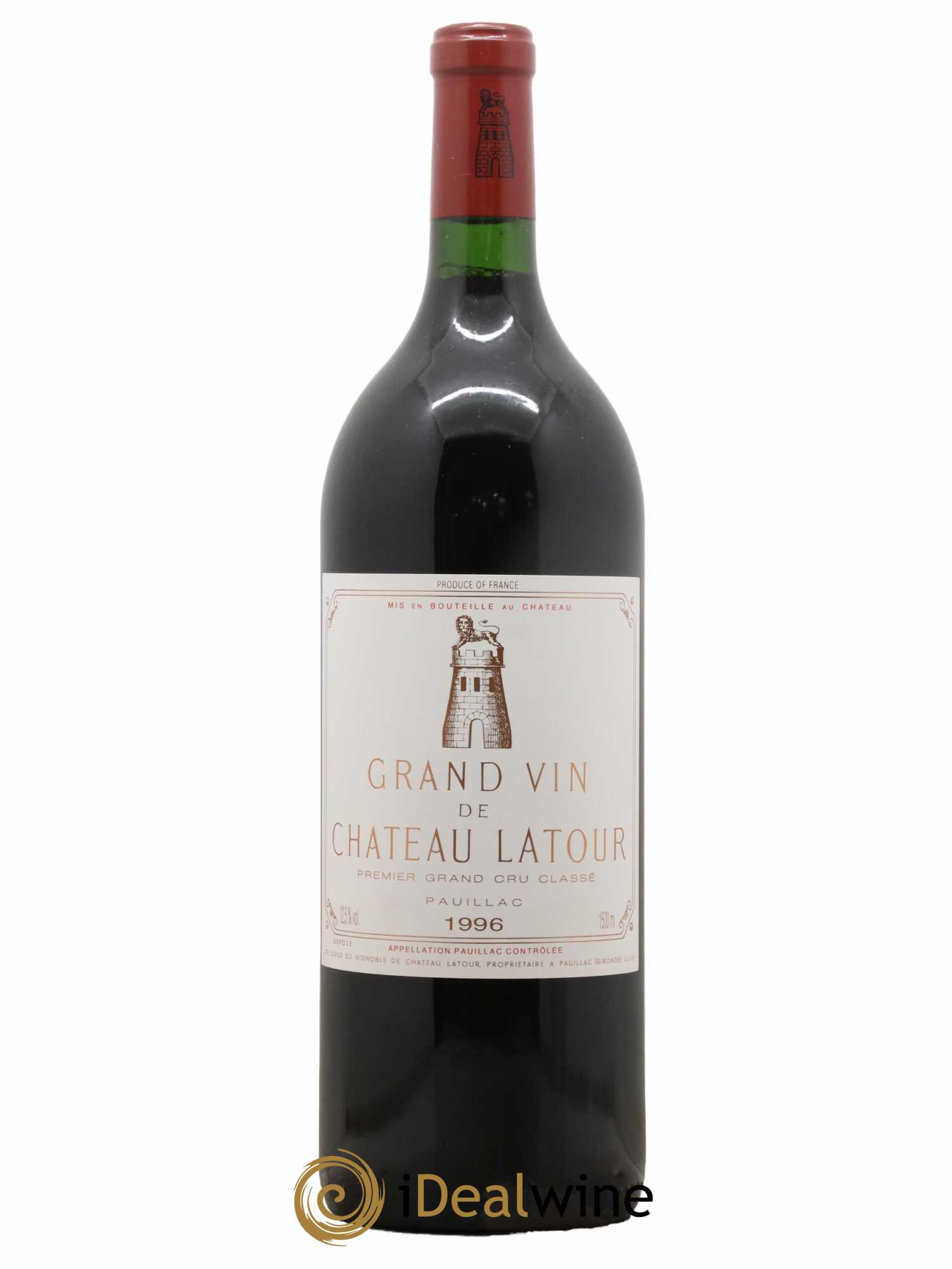 Château Latour 1er Grand Cru Classé 1996 - Lot de 1 magnum - 0