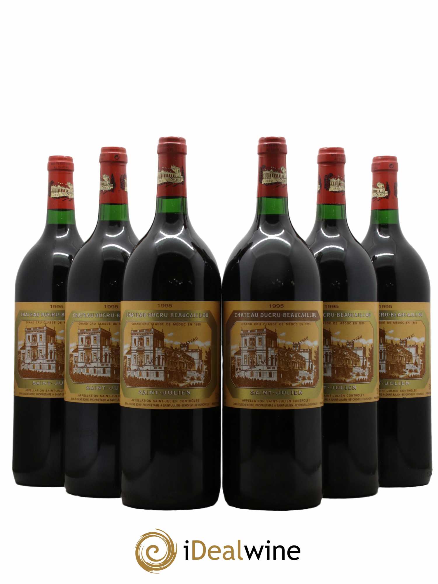 Château Ducru Beaucaillou 2ème Grand Cru Classé 1995 - Lot de 6 magnums - 0