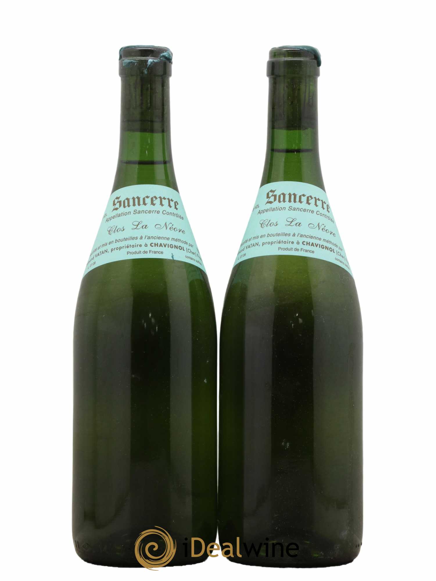 Sancerre Clos la Neore Edmond Vatan 2006 - Lot de 2 bouteilles - 0