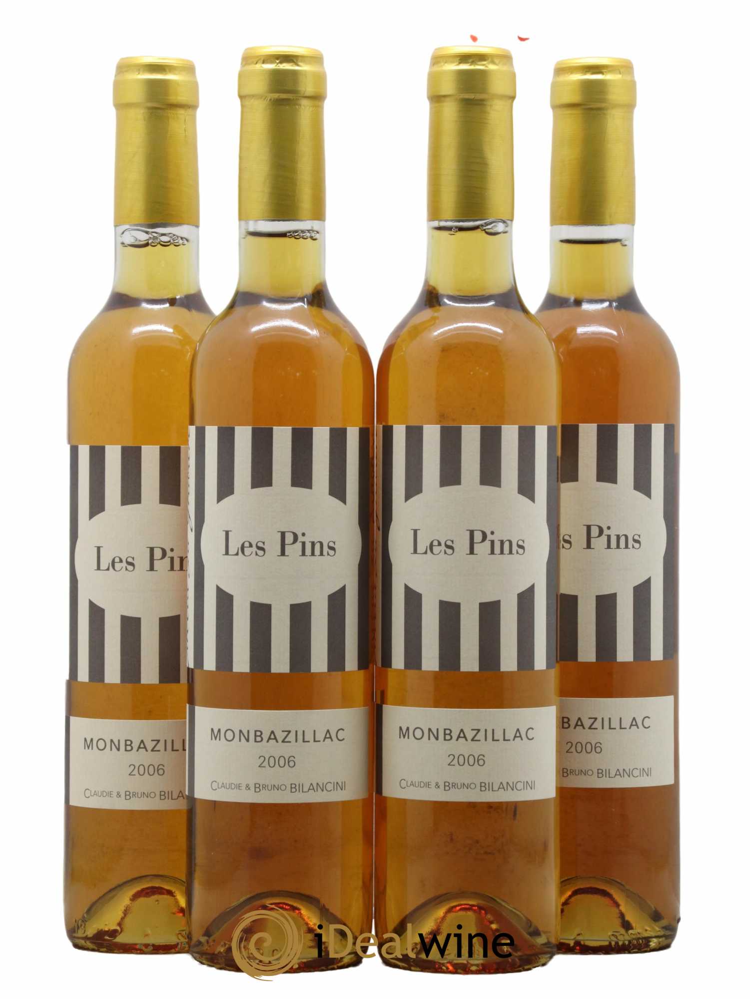 Monbazillac Château Tirecul La Gravière Bruno et Claudie Bilancini Les Pins 50Cl 2006 - Lotto di 4 bottiglie - 0