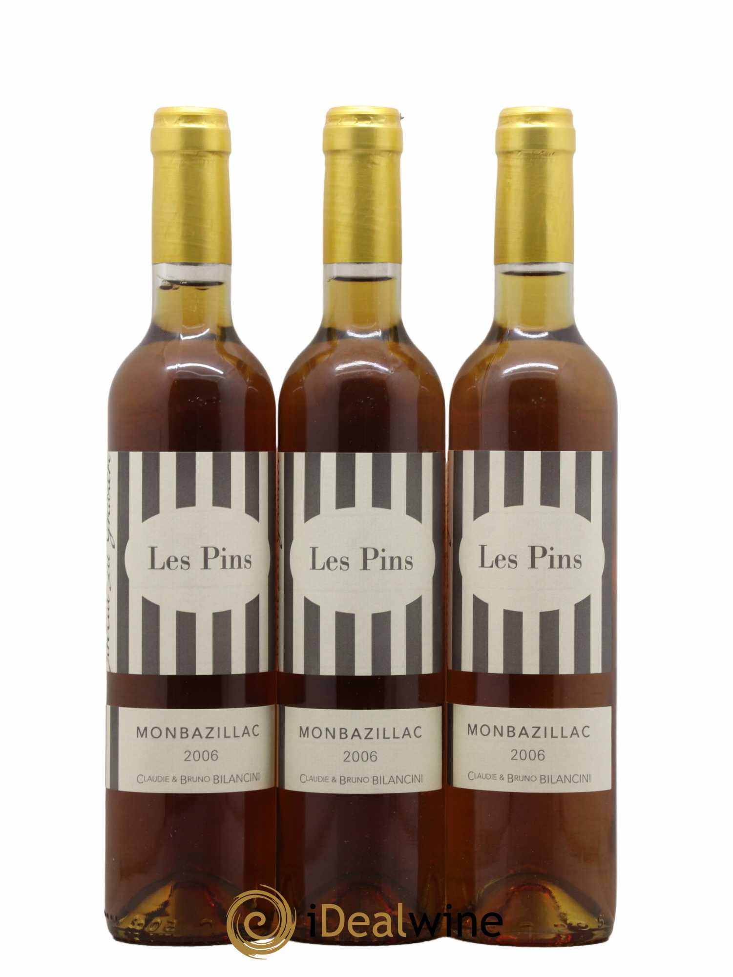 Monbazillac Château Tirecul La Gravière Bruno et Claudie Bilancini Les Pins 50Cl 2006 - Lotto di 3 bottiglie - 0