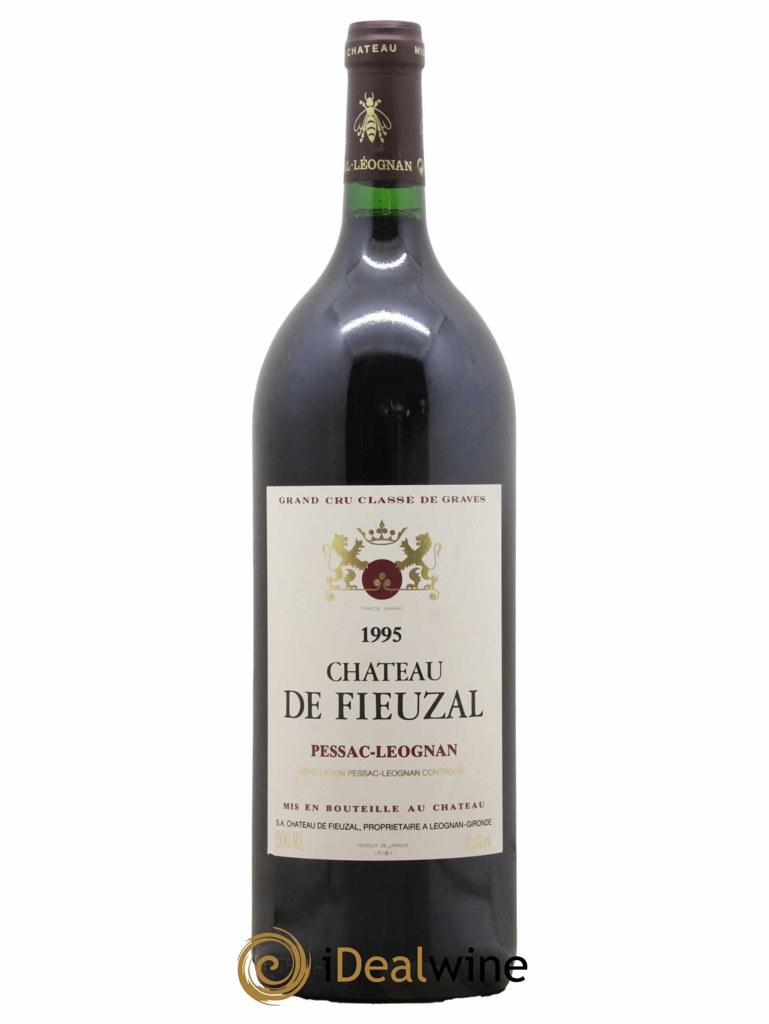 Château de Fieuzal Cru Classé de Graves 1995 - Lot de 1 magnum - 0