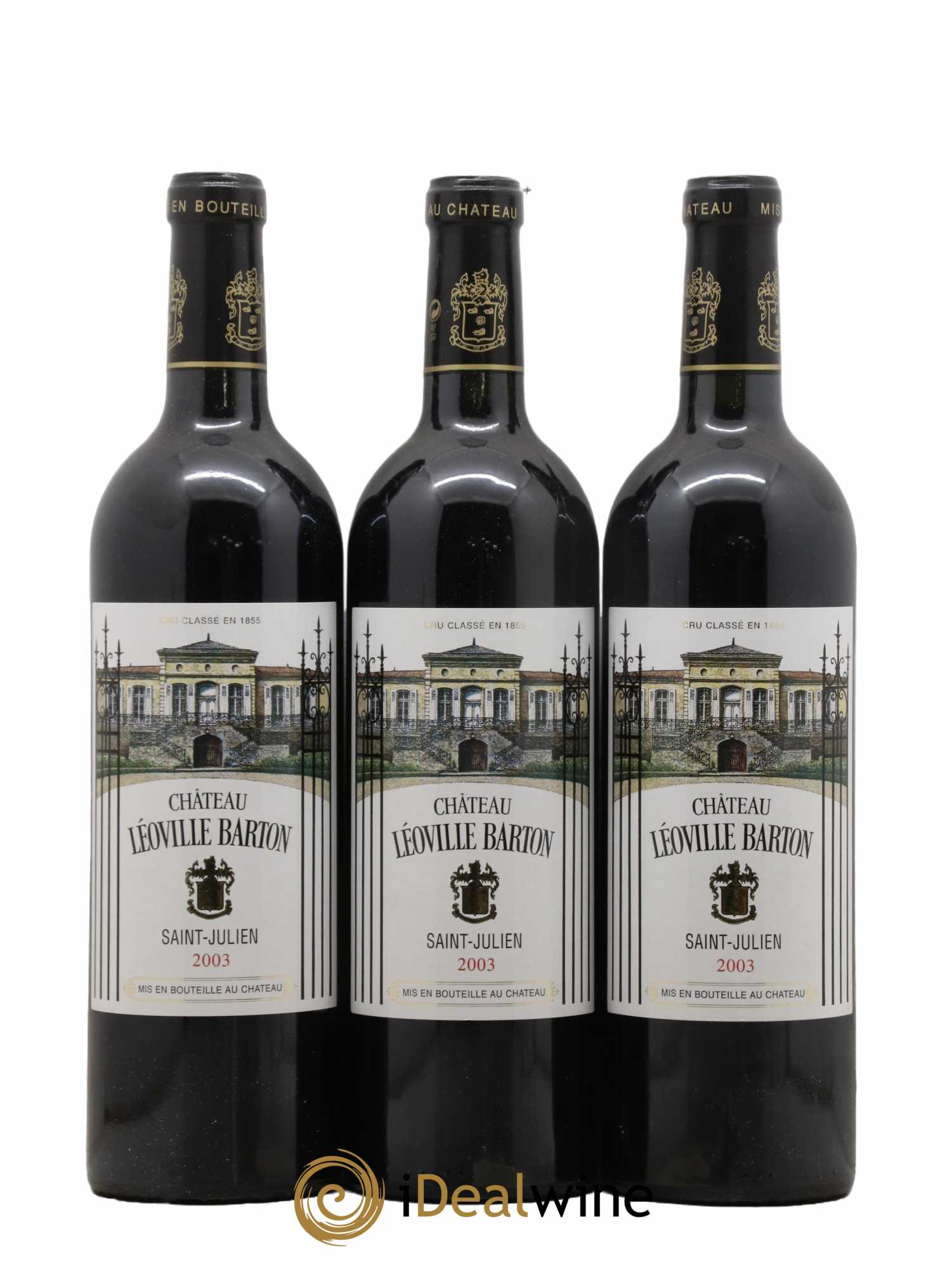 Château Léoville Barton 2ème Grand Cru Classé 2003 - Lot de 12 bouteilles - 2