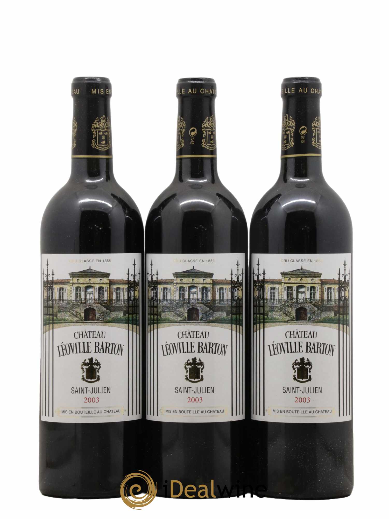 Château Léoville Barton 2ème Grand Cru Classé 2003 - Lot de 12 bouteilles - 3