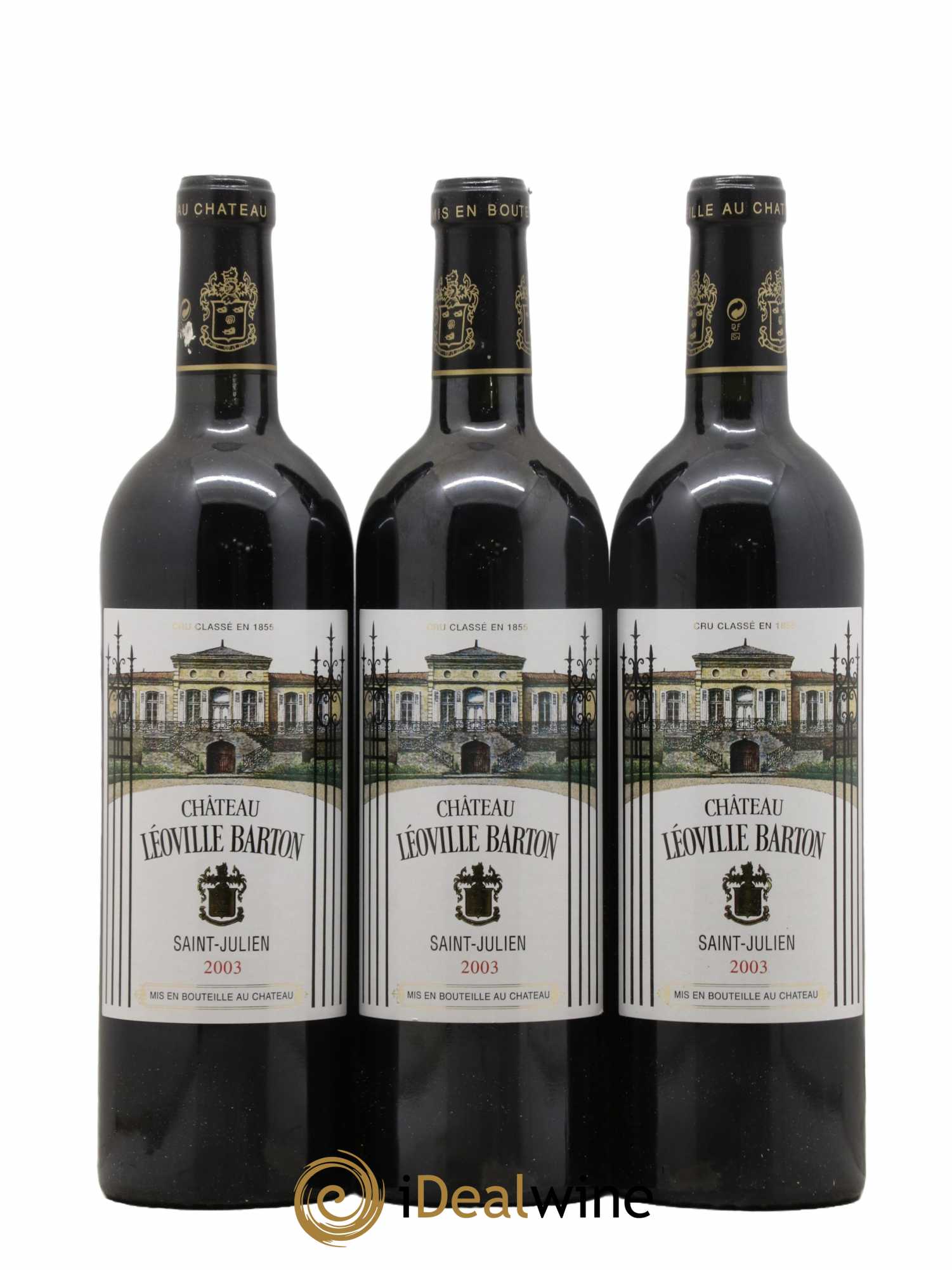 Château Léoville Barton 2ème Grand Cru Classé 2003 - Lot de 12 bouteilles - 4
