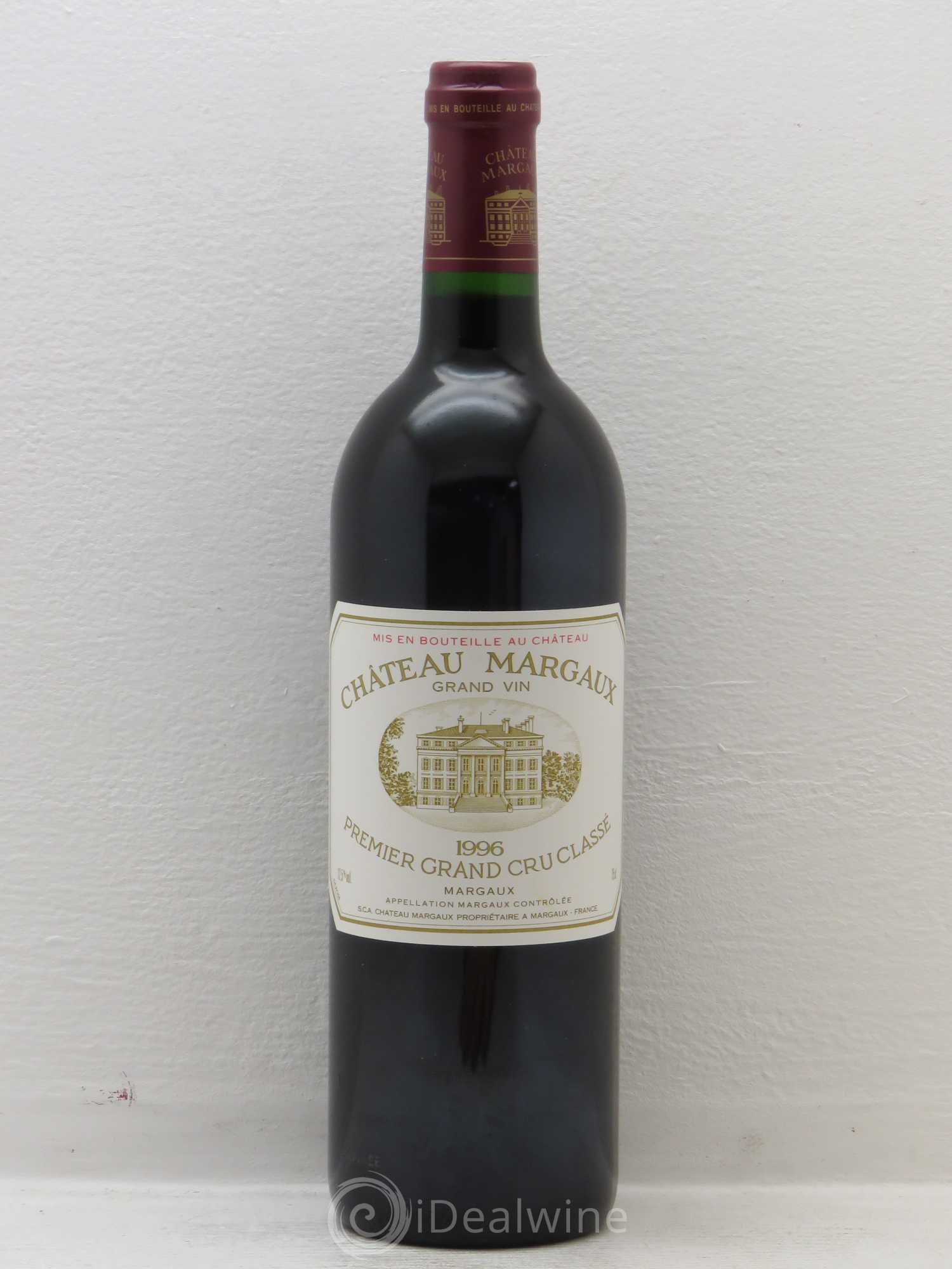 Château Margaux 1er Grand Cru Classé 1996 - Lot de 1 bouteille - 0
