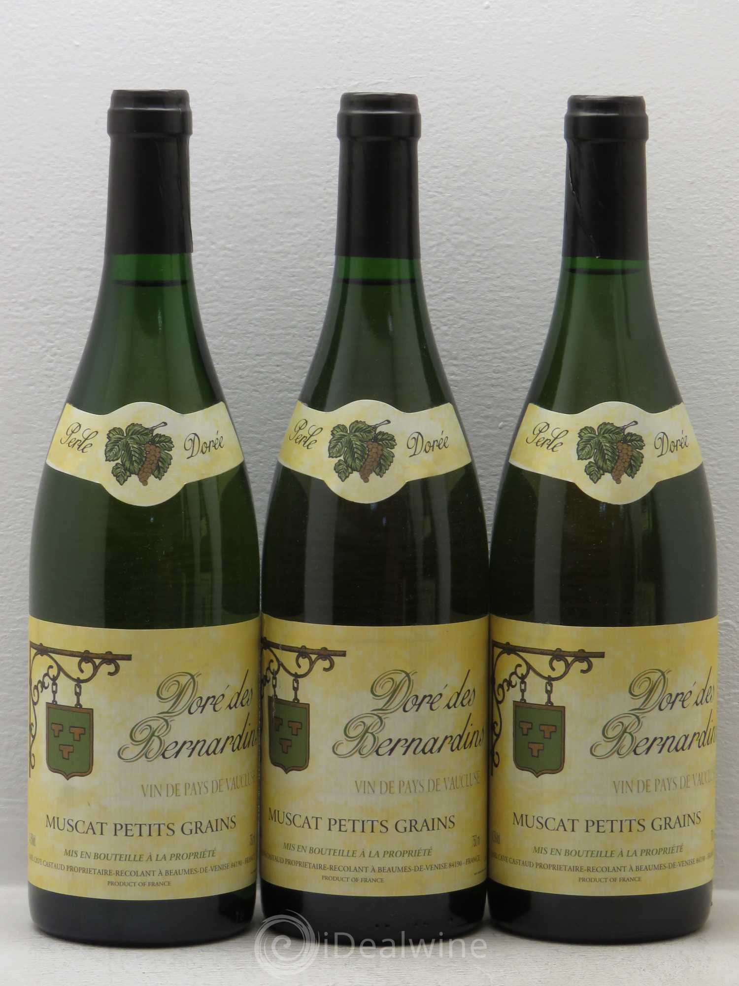 Rhône Doré des Bernadins VDP de Vaucluse Domaine des Bernardins 2001 - Posten von 5 Flaschen - 1