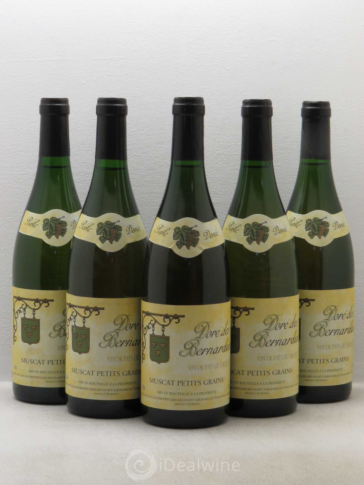 Rhône Doré des Bernadins VDP de Vaucluse Domaine des Bernardins 2001 - Posten von 5 Flaschen - 0
