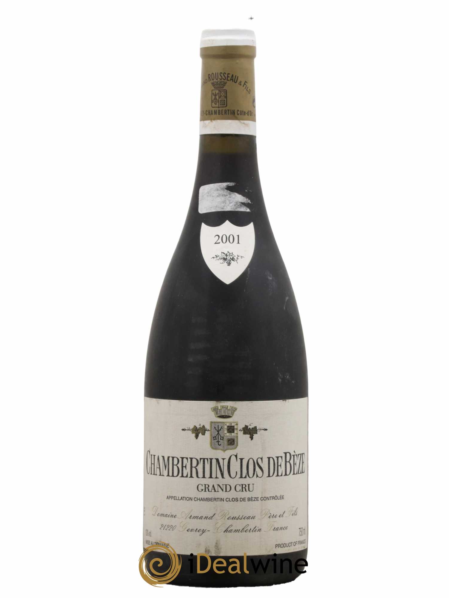 Chambertin Clos de Bèze Grand Cru Armand Rousseau (Domaine) 2001 - Lot de 1 bouteille - 0