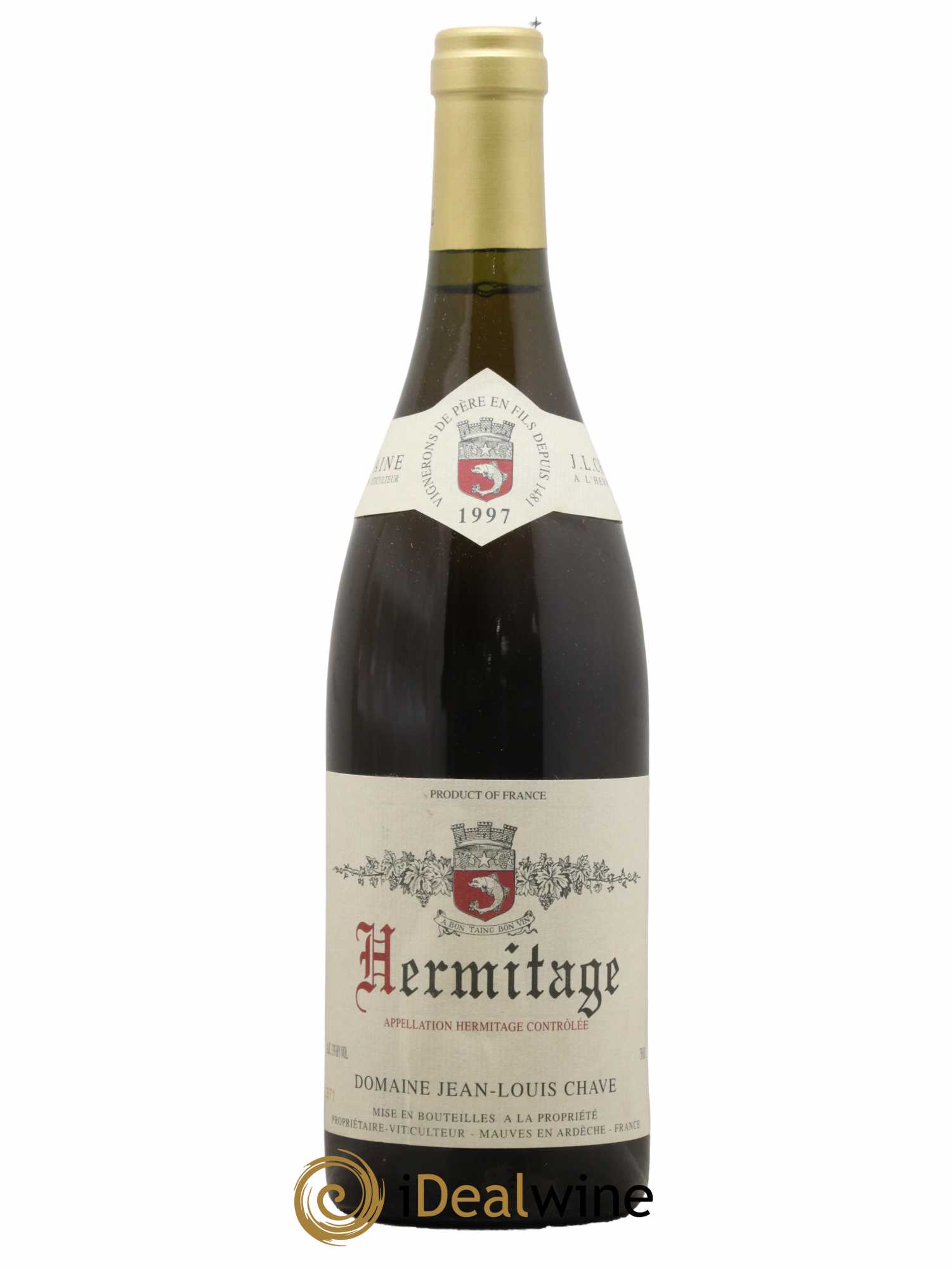 Hermitage Jean-Louis Chave 1997 - Lot de 1 bouteille - 0
