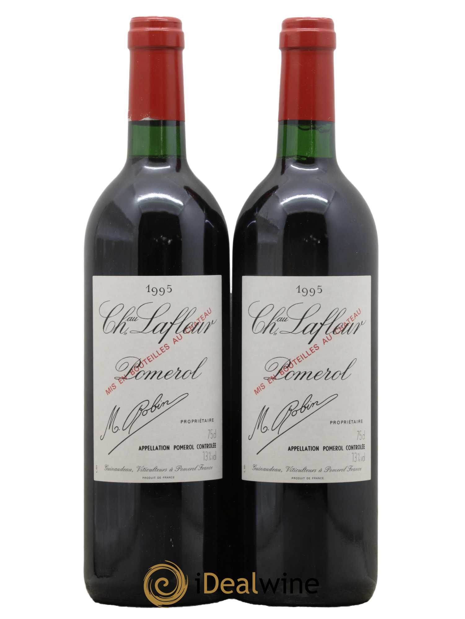 Château Lafleur 1995 - Lot de 2 bouteilles - 0