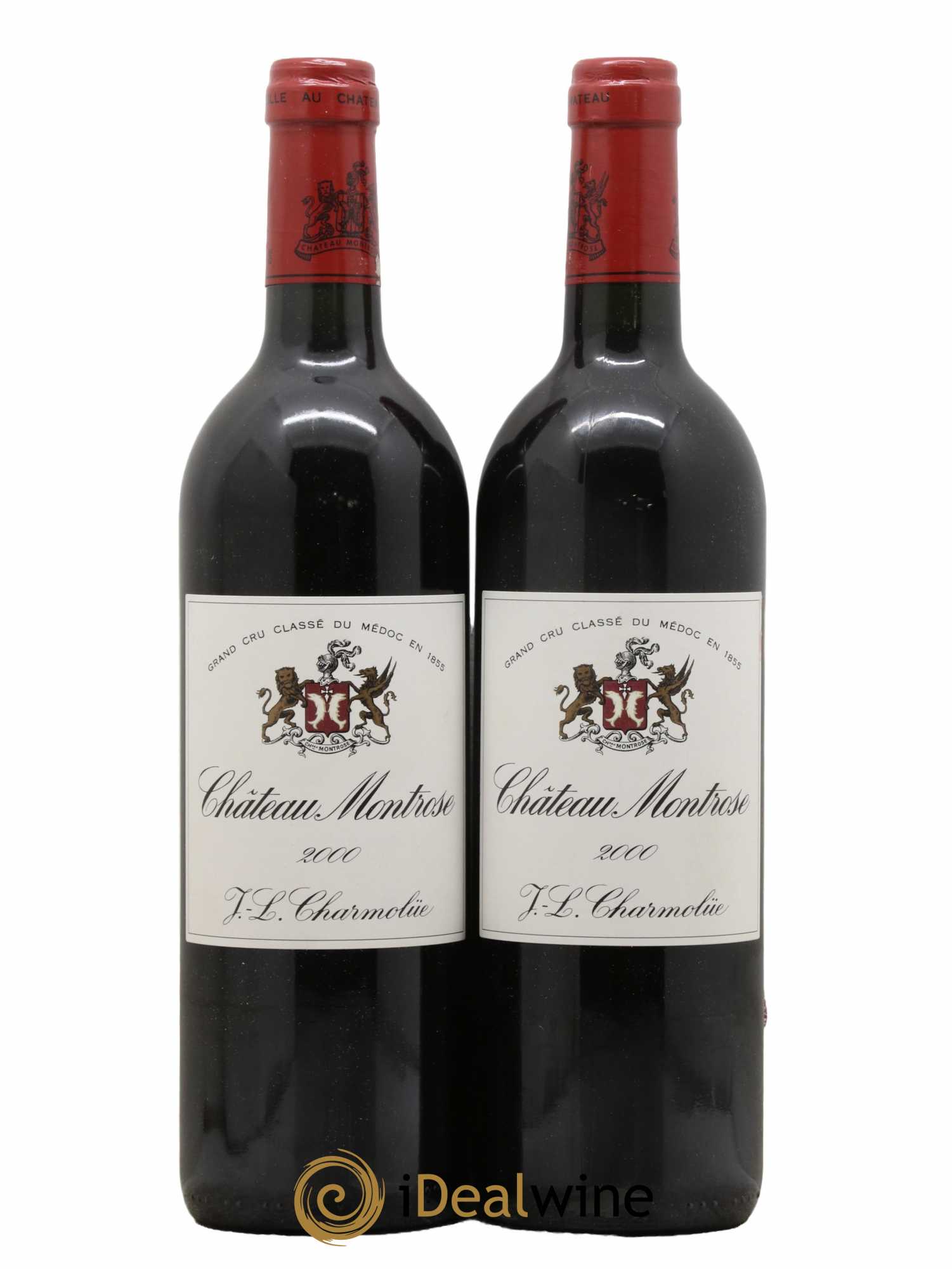 Château Montrose 2ème Grand Cru Classé 2000 - Lot de 2 bouteilles - 0