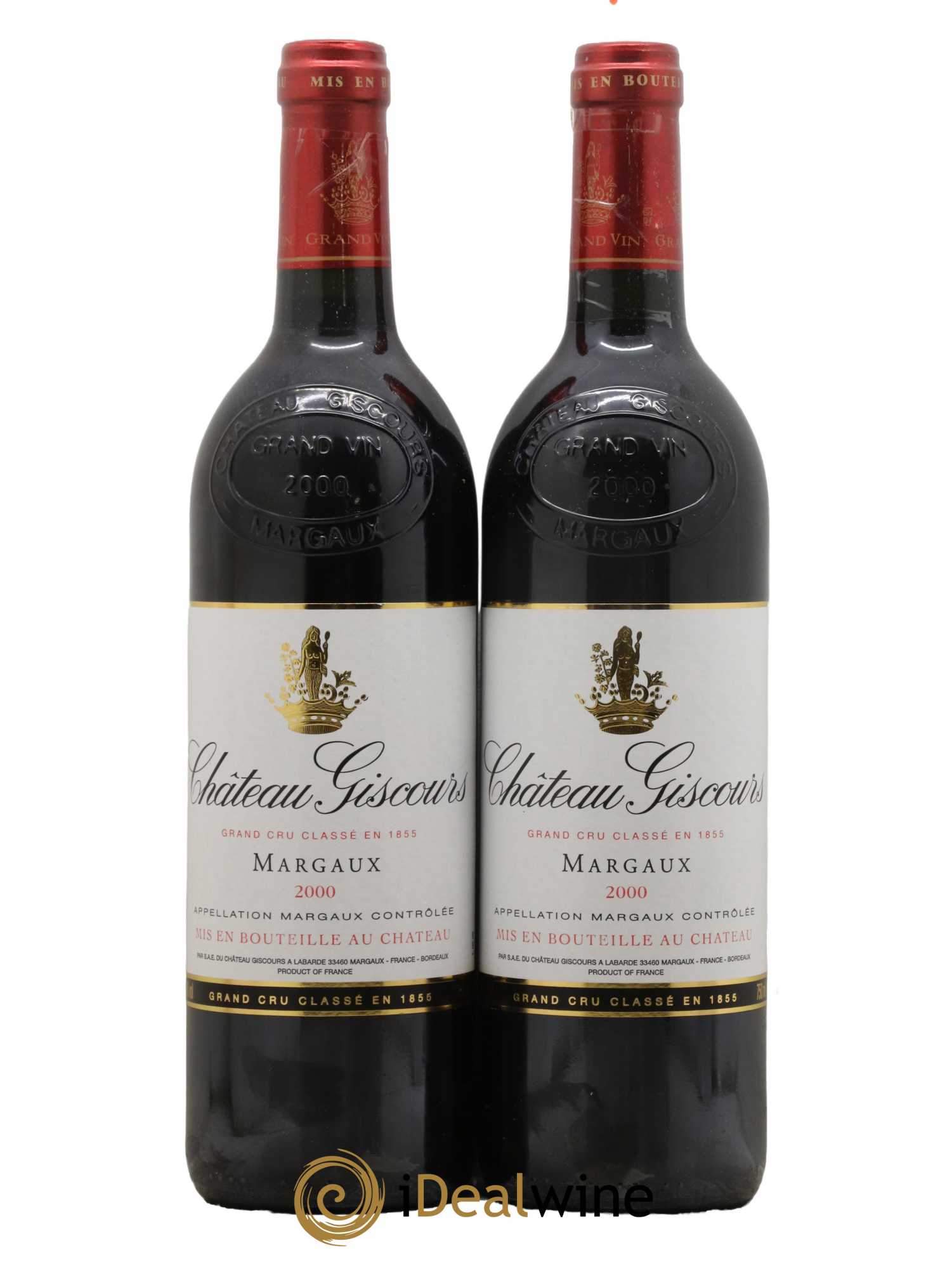 Château Giscours 3ème Grand Cru Classé 2000 - Lot de 2 bouteilles - 0