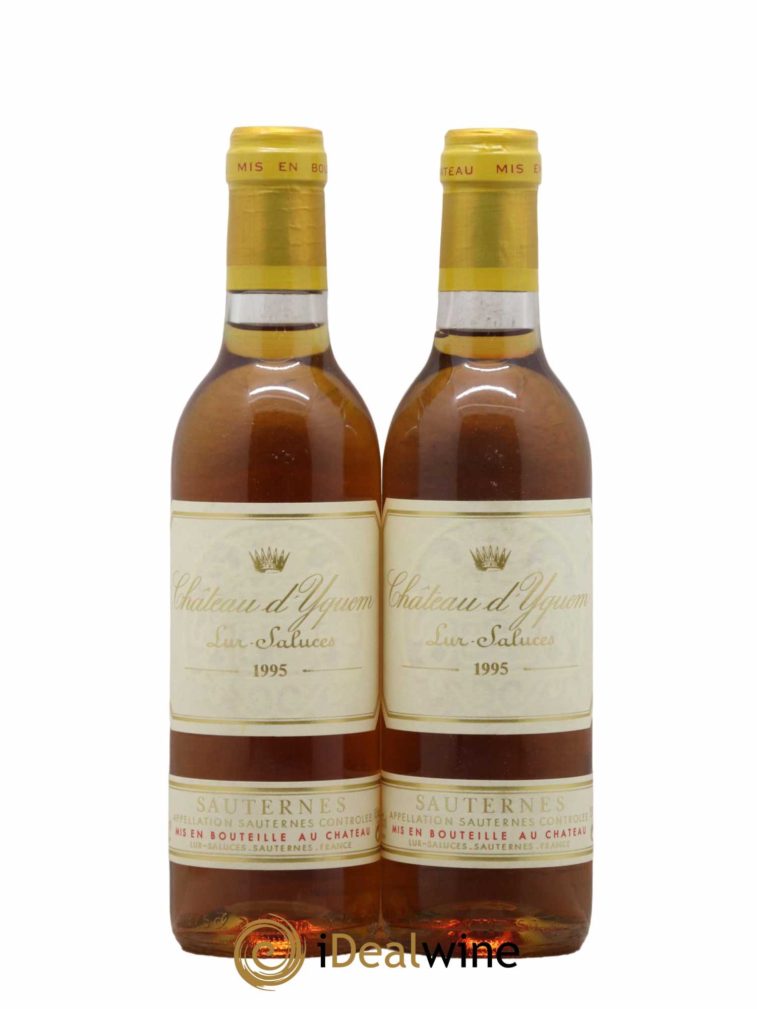 Château d' Yquem 1er Cru Classé Supérieur 1995 - Posten von 2 Demi-Flaschen - 0