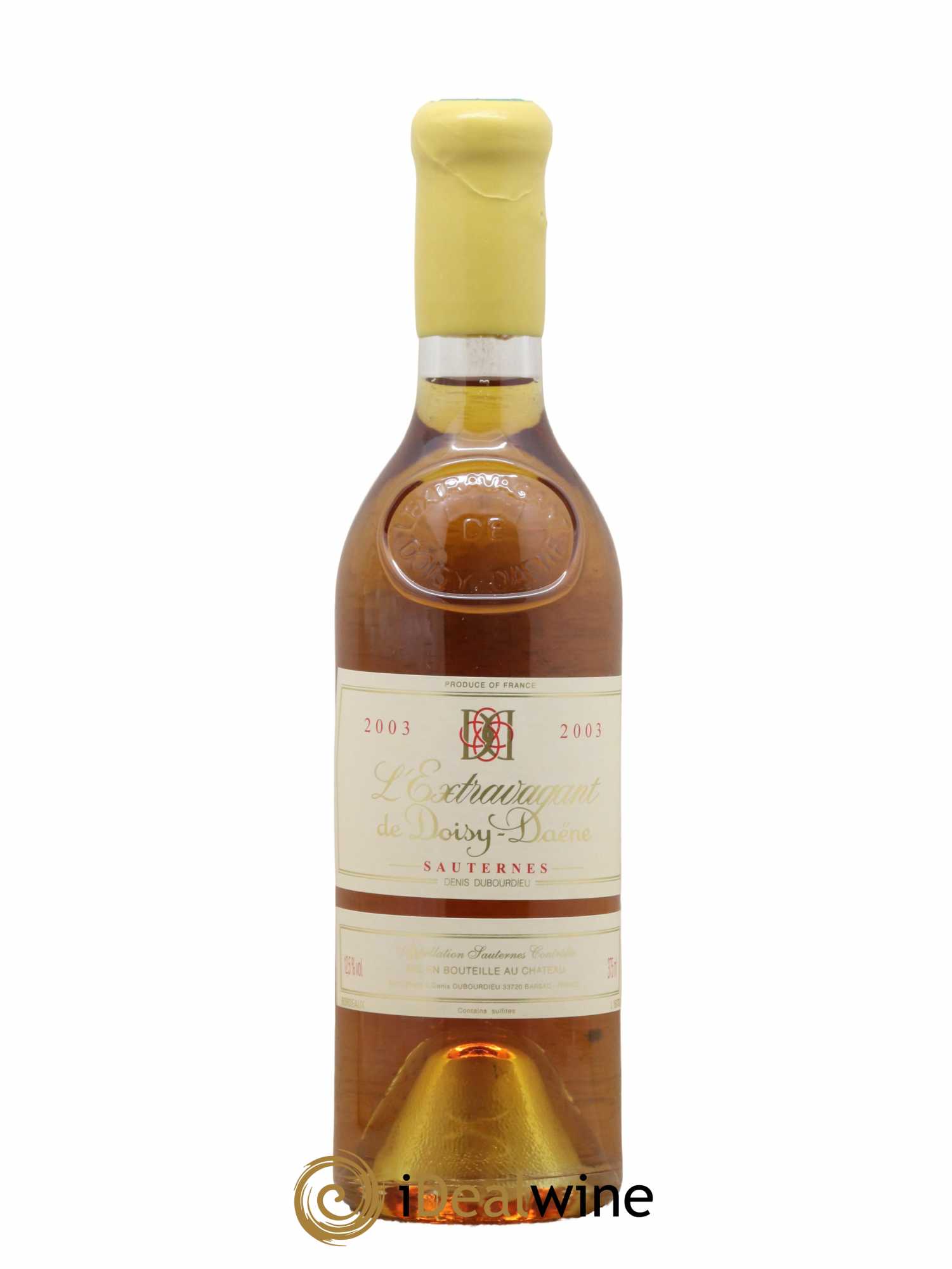 L'Extravagant de Doisy Daëne 2003 - Posten von 1 Demi-Flasche - 0