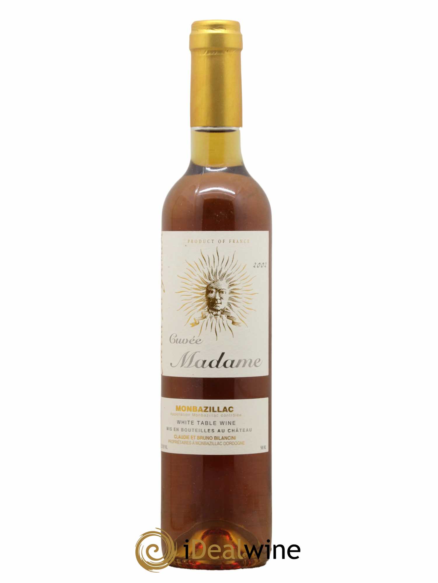Monbazillac Château Tirecul La Gravière Cuvée Madame Bruno et Claudie Bilancini 2002 - Posten von 1 Flasche - 0
