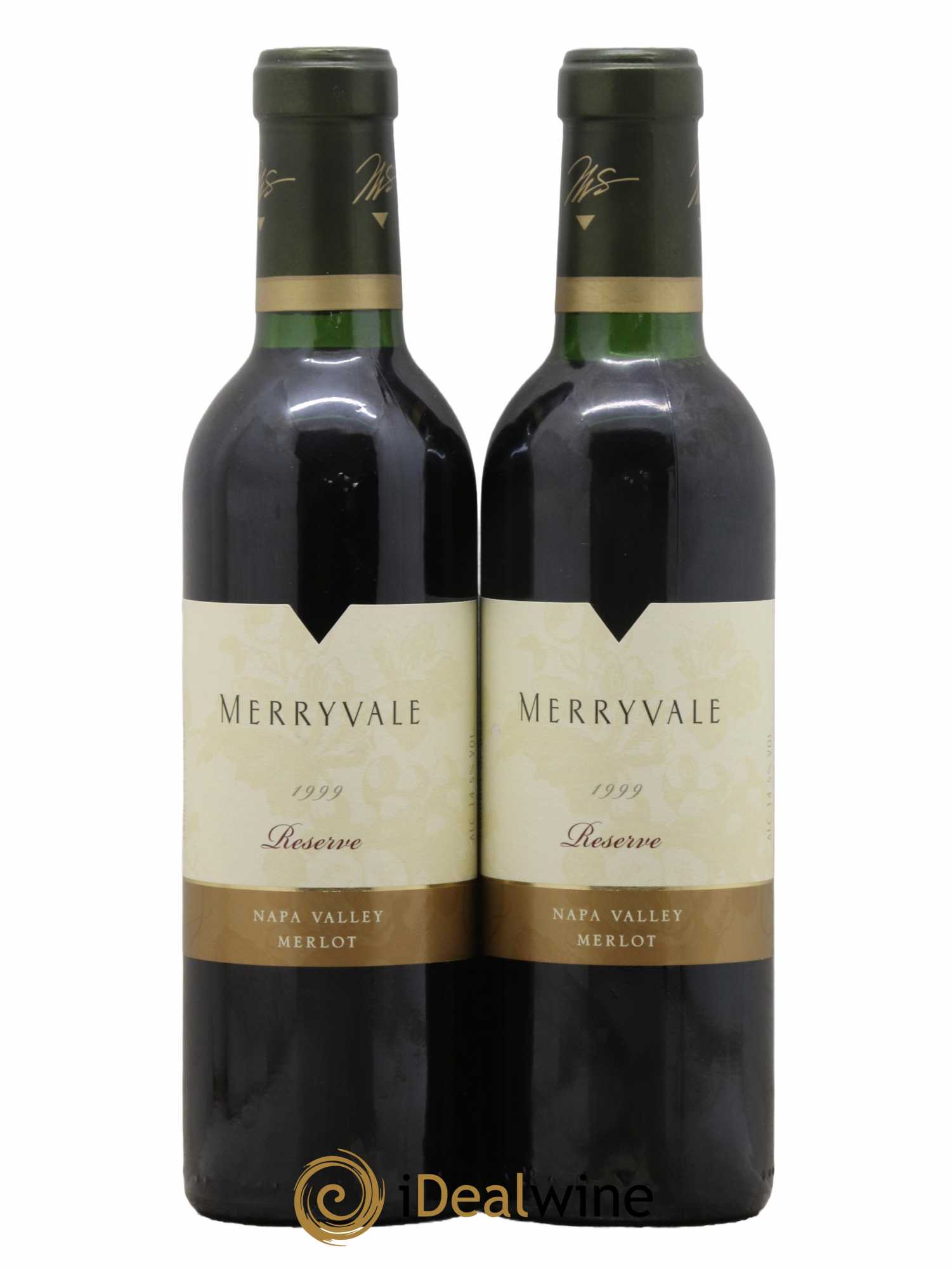 USA Napa Valley Reserve Merryvale 1999 - Lot de 2 demi bouteilles - 0