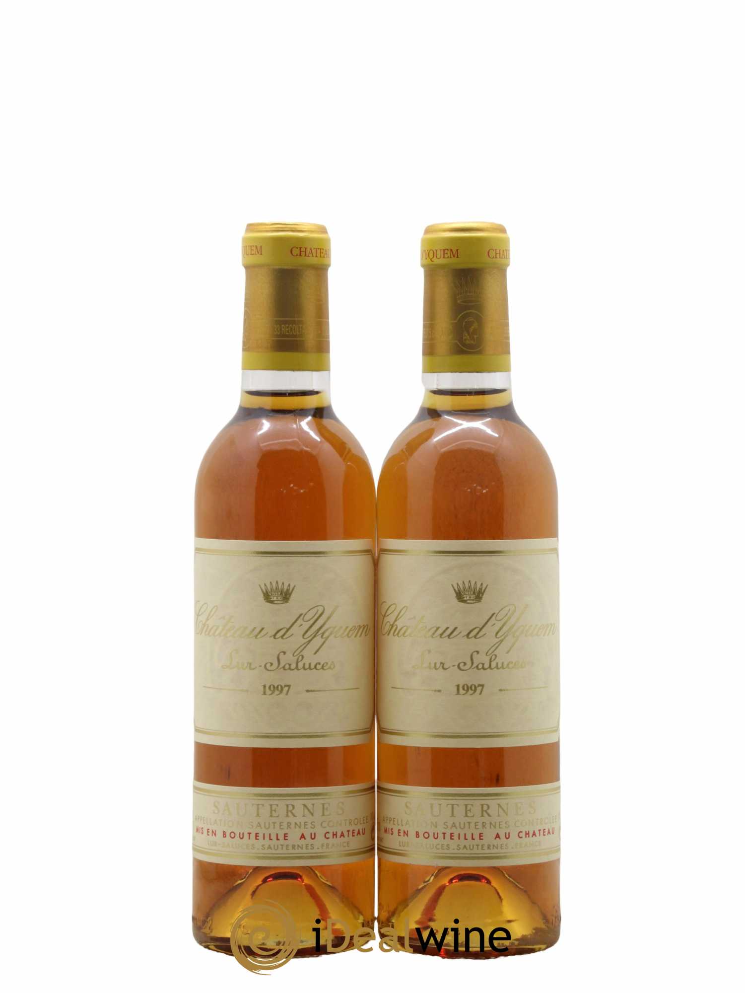 Château d' Yquem 1er Cru Classé Supérieur 1997 - Posten von 2 Demi-Flaschen - 0