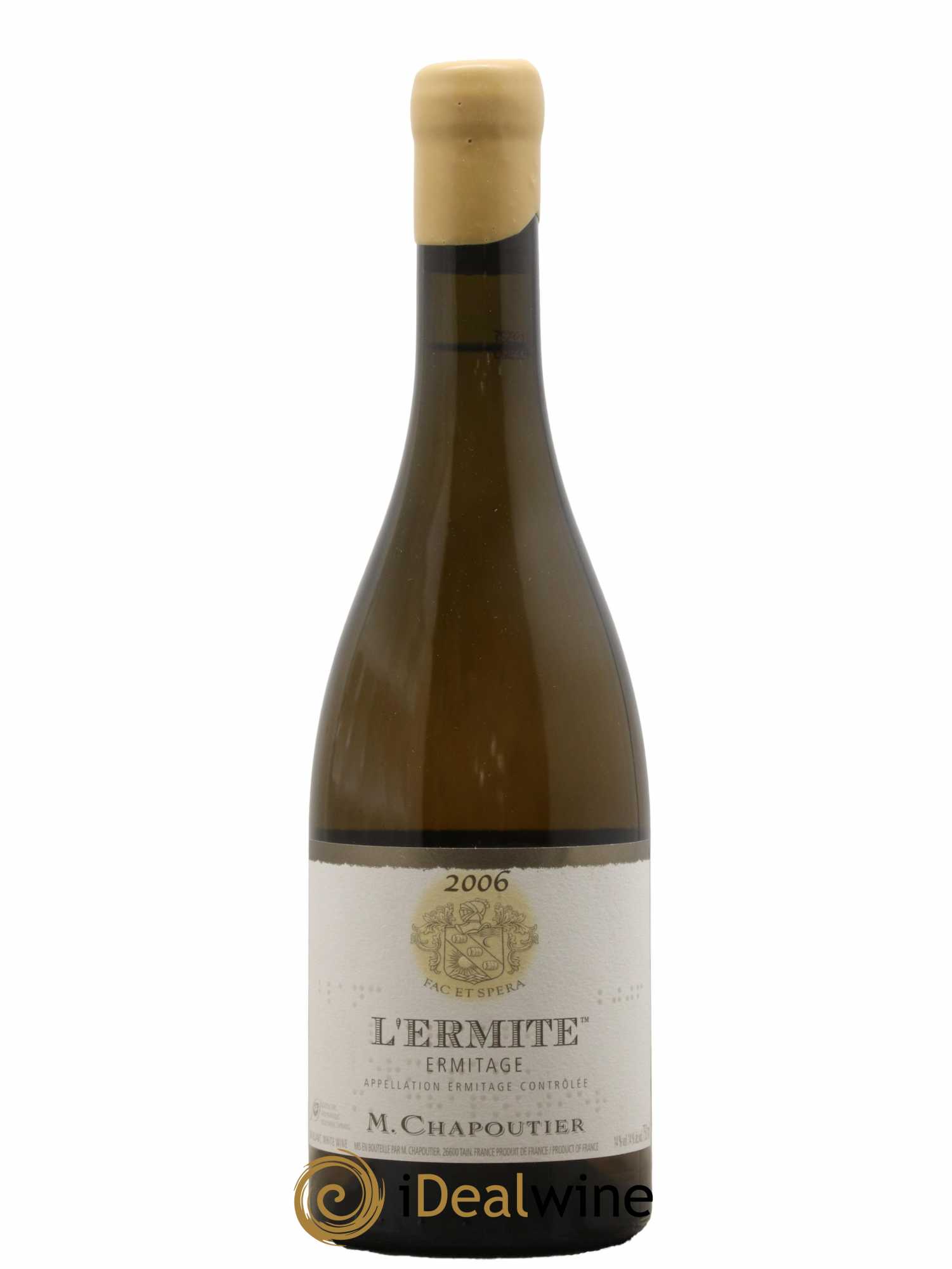 Hermitage Ermitage l'Ermite Chapoutier 2006 - Lot de 1 bouteille - 0