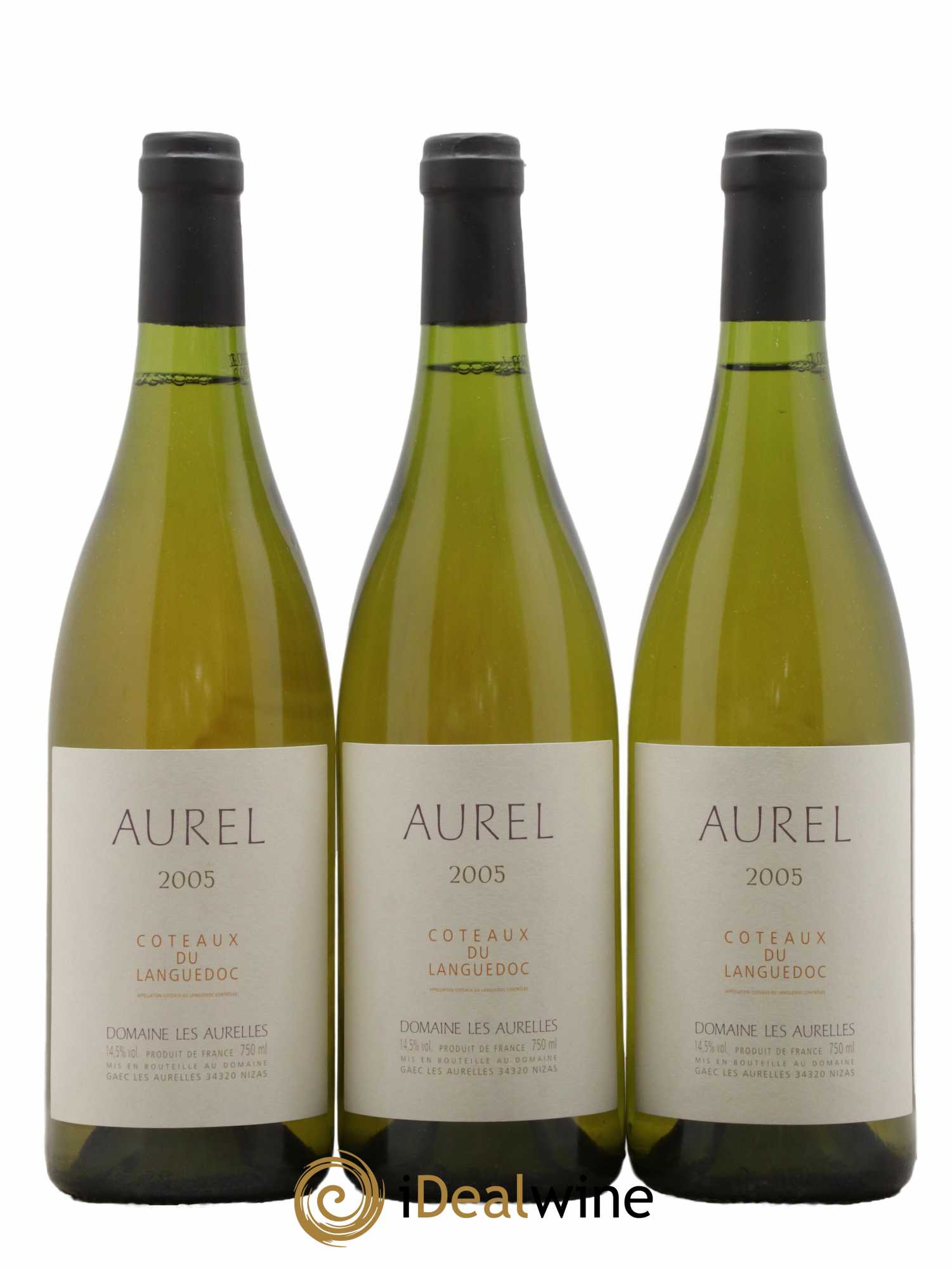 Coteaux du Languedoc Aurel Domaine les Aurelles 2005 - Lot de 3 bouteilles - 0