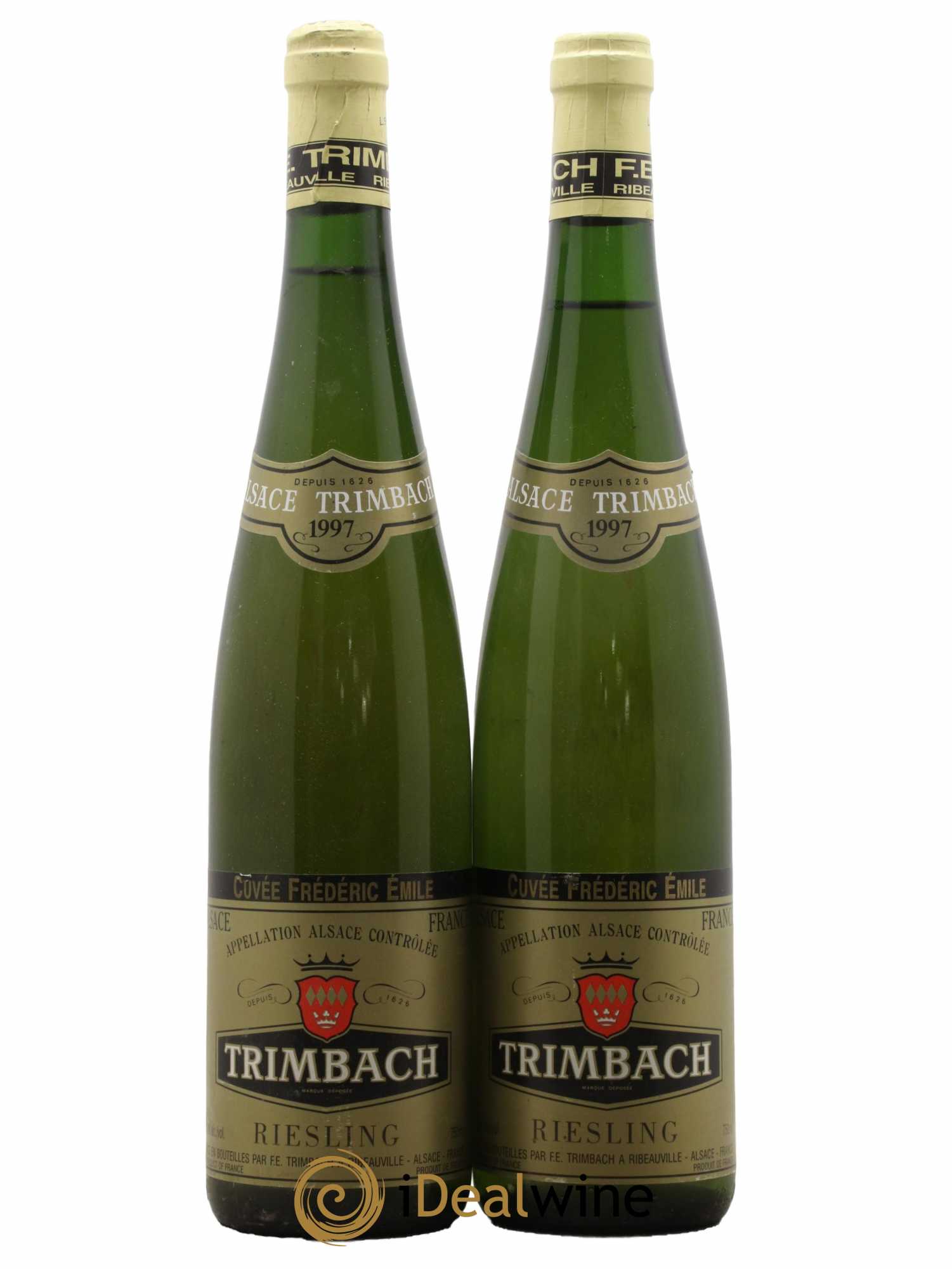Alsace Riesling Cuvée Frédéric Emile Trimbach (Domaine) 1997 - Lot de 2 bouteilles - 0